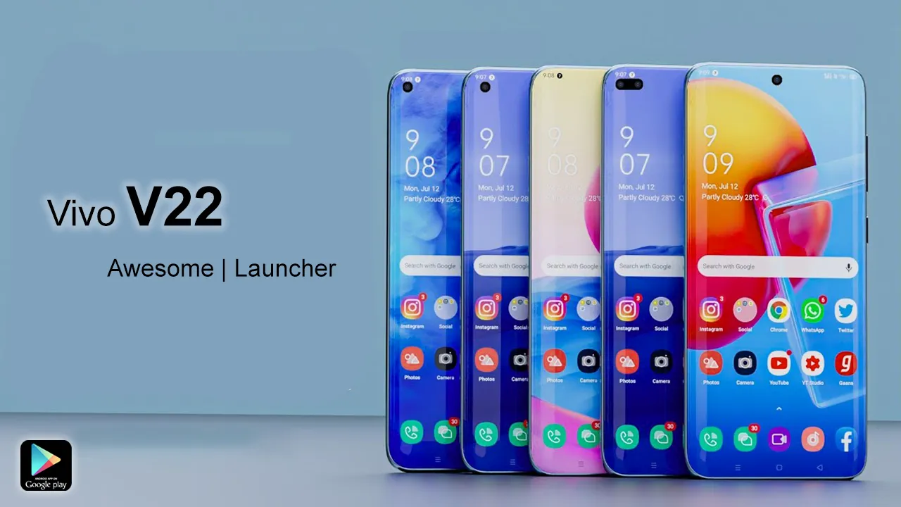 Vivo V22 Launcher & Wallpaper | Indus Appstore | Screenshot