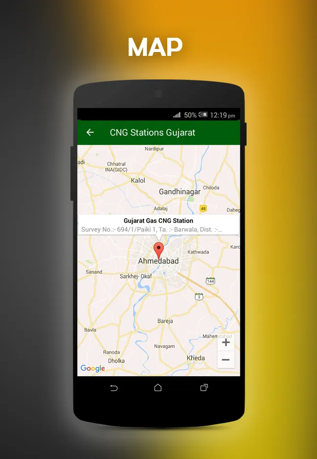 CNG Gas Stations in Gujarat | Indus Appstore | Screenshot