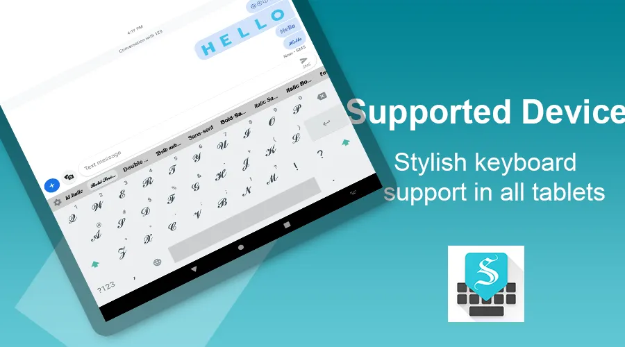 Stylish Keyboard-Fonts & Theme | Indus Appstore | Screenshot