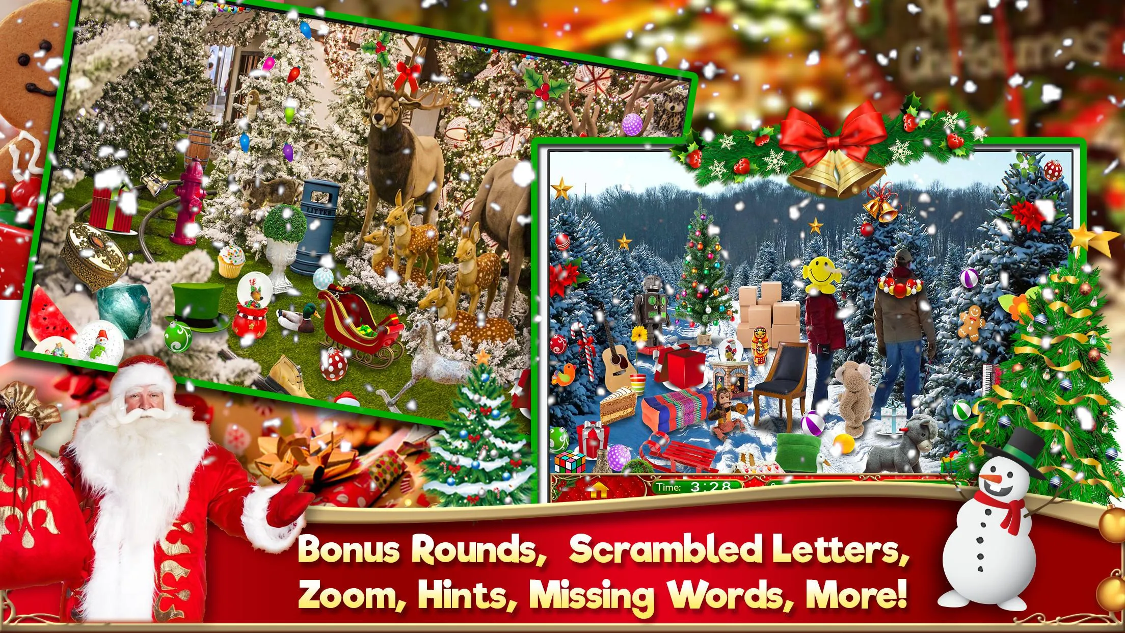 Hidden Object Christmas Puzzle | Indus Appstore | Screenshot