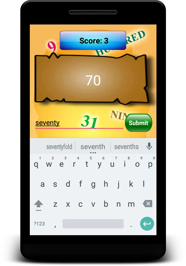 Number Spellings | Indus Appstore | Screenshot