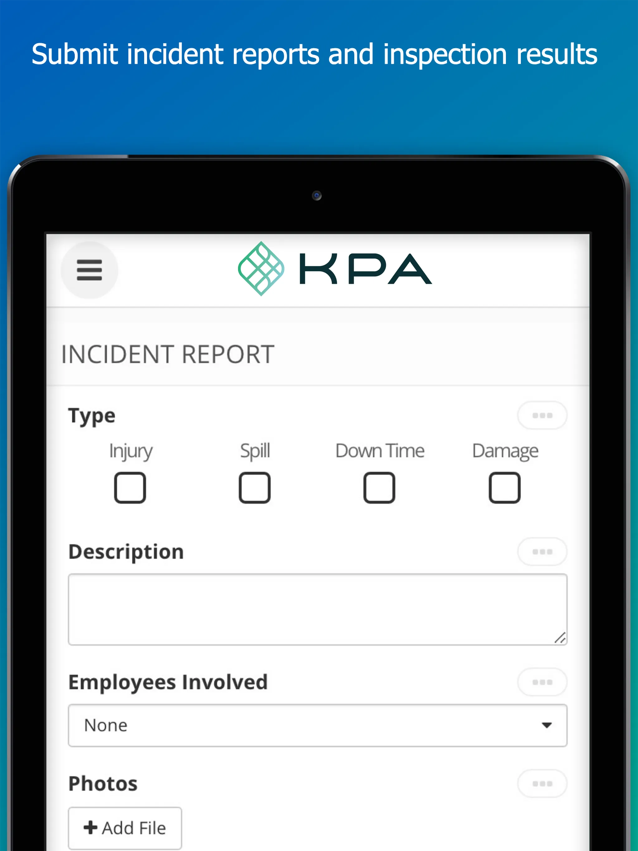 KPA Flex: Safety Management | Indus Appstore | Screenshot