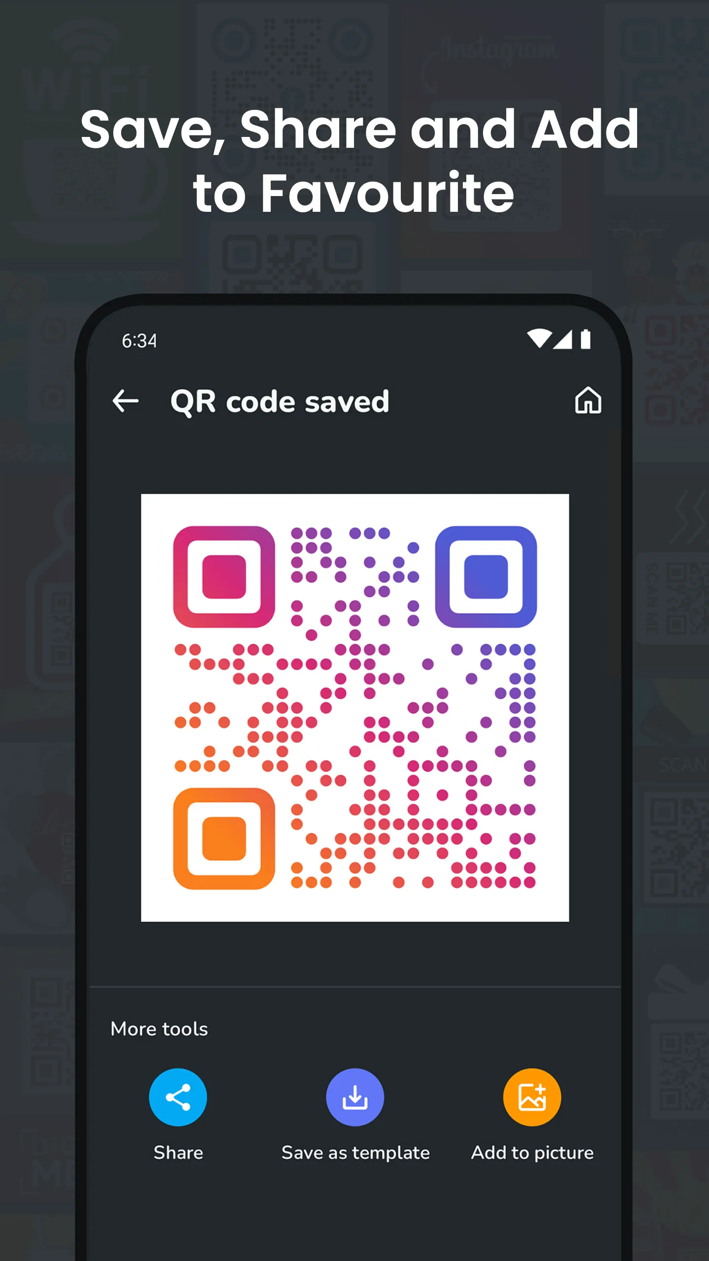 QR Code Generator: Fast & Easy | Indus Appstore | Screenshot