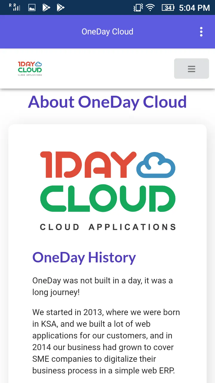 One Day Cloud | Indus Appstore | Screenshot