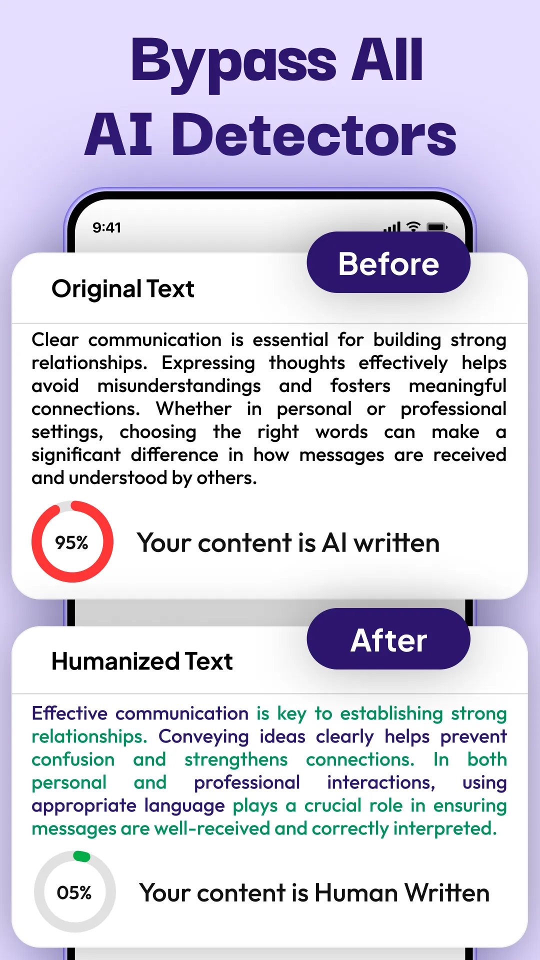 Undetectable AI Text Humanizer | Indus Appstore | Screenshot