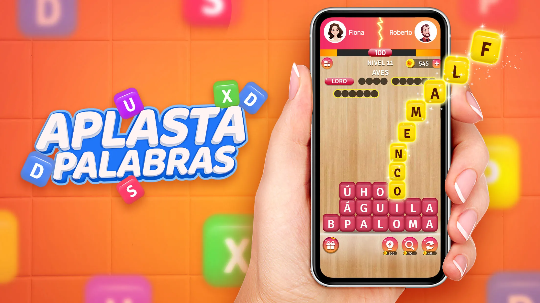 Aplasta Palabras: Word Games | Indus Appstore | Screenshot