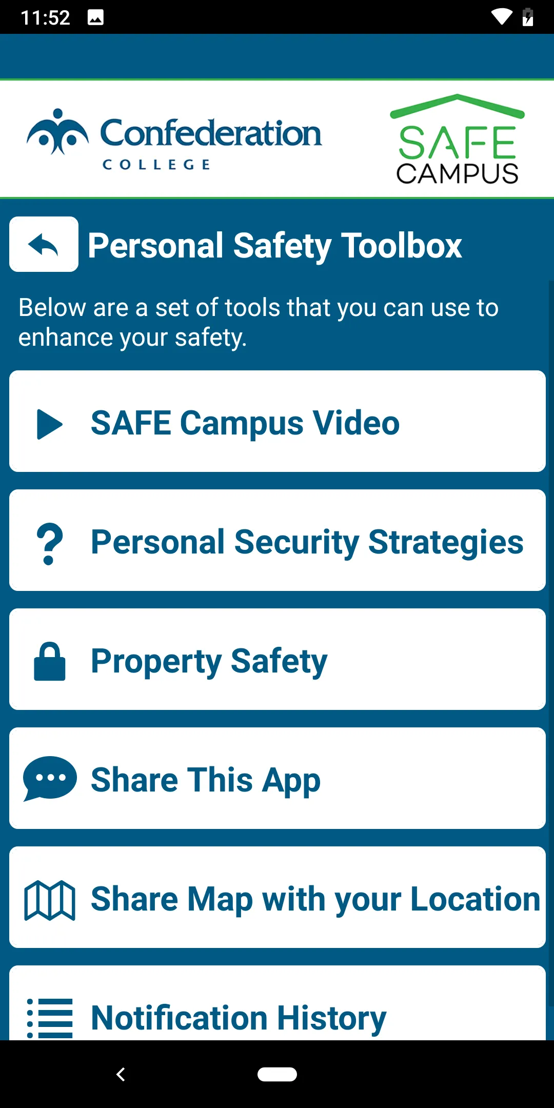 Safe Campus | Indus Appstore | Screenshot