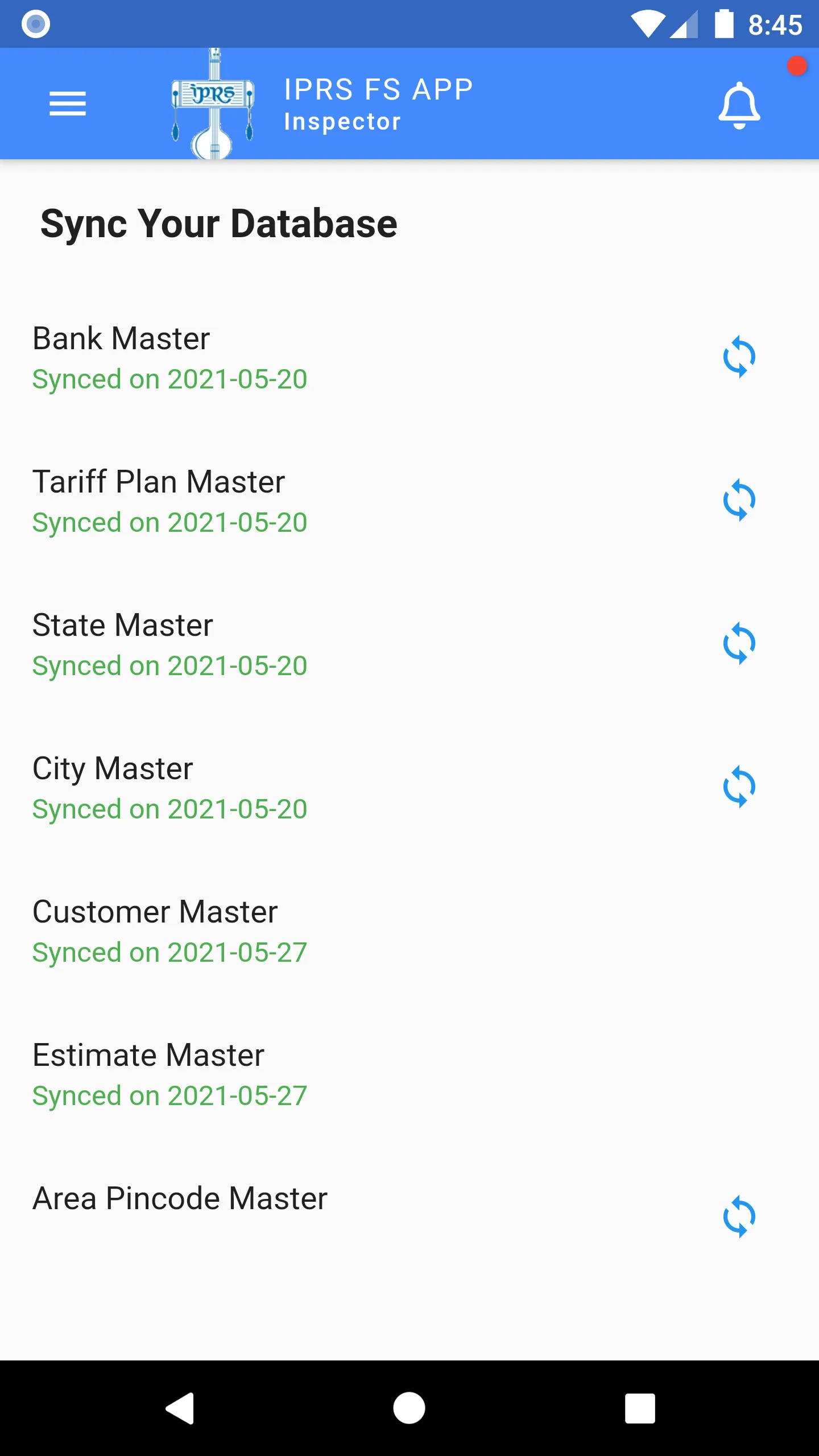 IPRS FIELD SALES APP | Indus Appstore | Screenshot