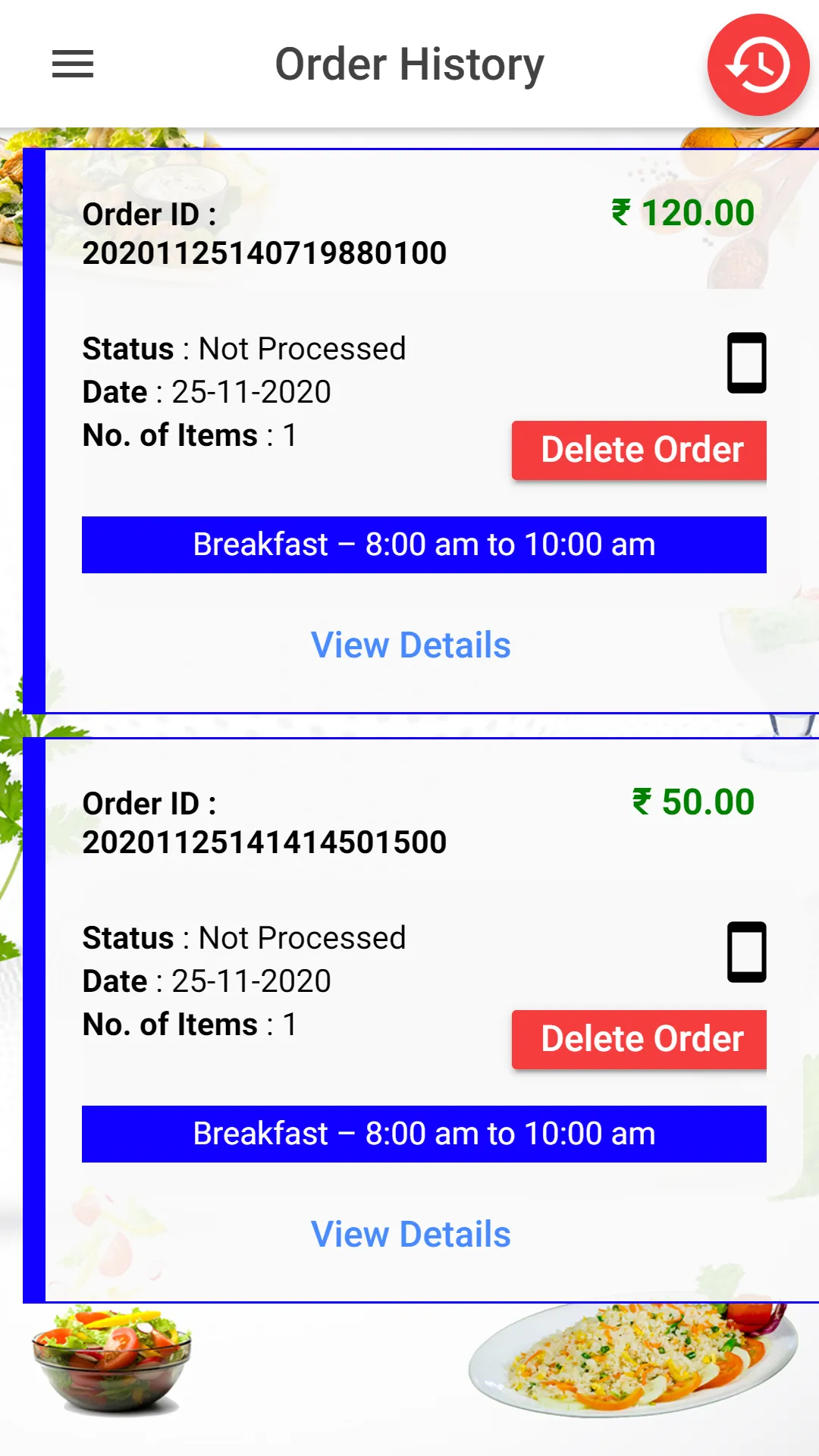 Food Junction | Indus Appstore | Screenshot