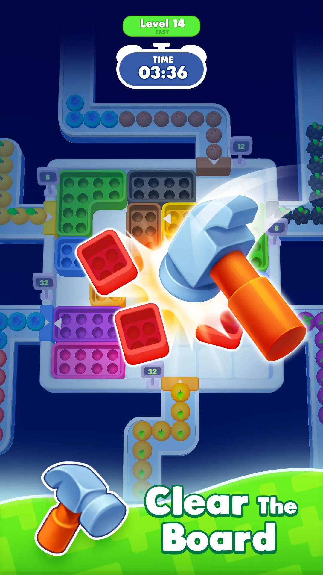 Fruit Rush: Block Jam | Indus Appstore | Screenshot