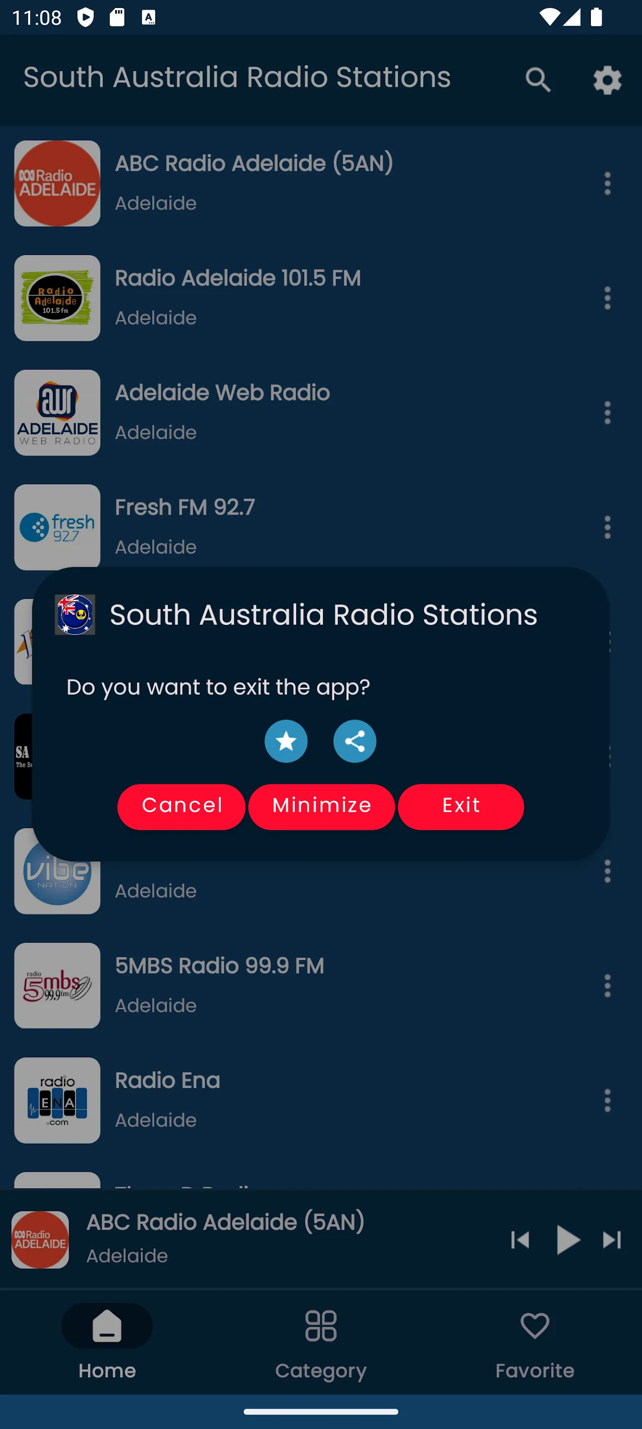 Radios from South Australia | Indus Appstore | Screenshot