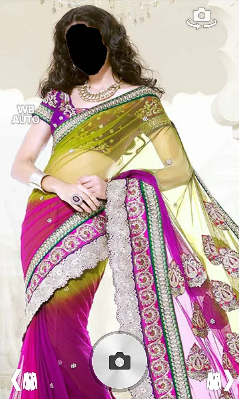 Sarees Photo Montage | Indus Appstore | Screenshot