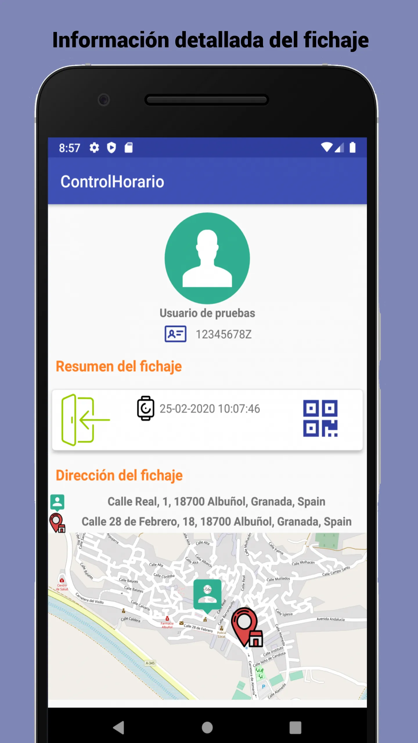 Control Horario | Indus Appstore | Screenshot