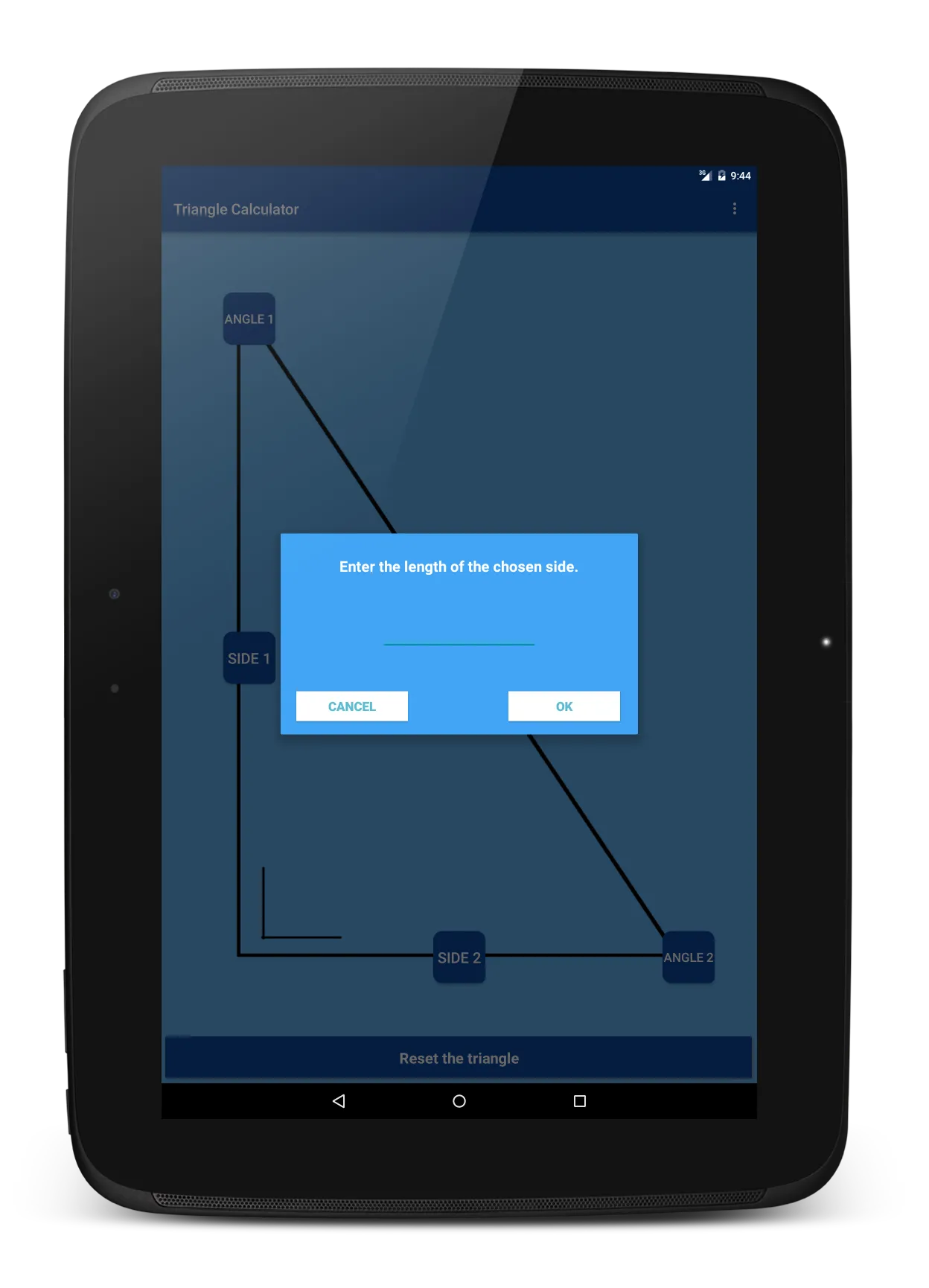 Triangle Calculator | Indus Appstore | Screenshot