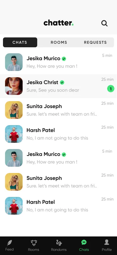 Chatter | Indus Appstore | Screenshot