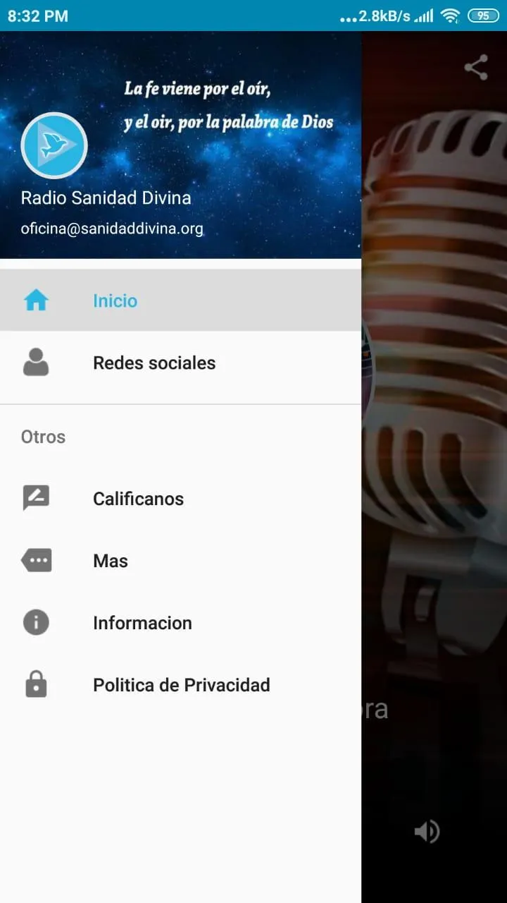 Radio Sanidad Divina | Indus Appstore | Screenshot