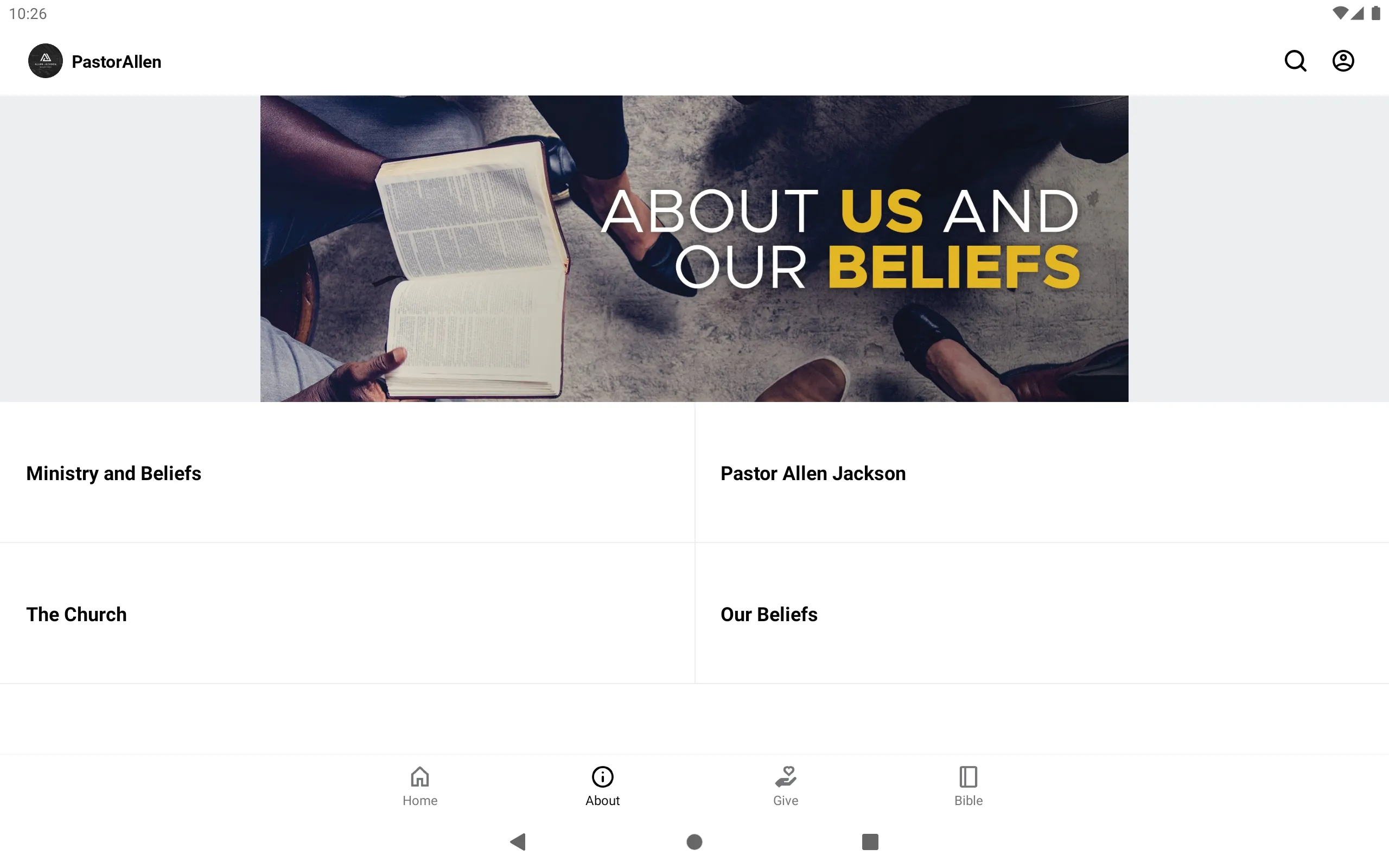 Allen Jackson Ministries | Indus Appstore | Screenshot