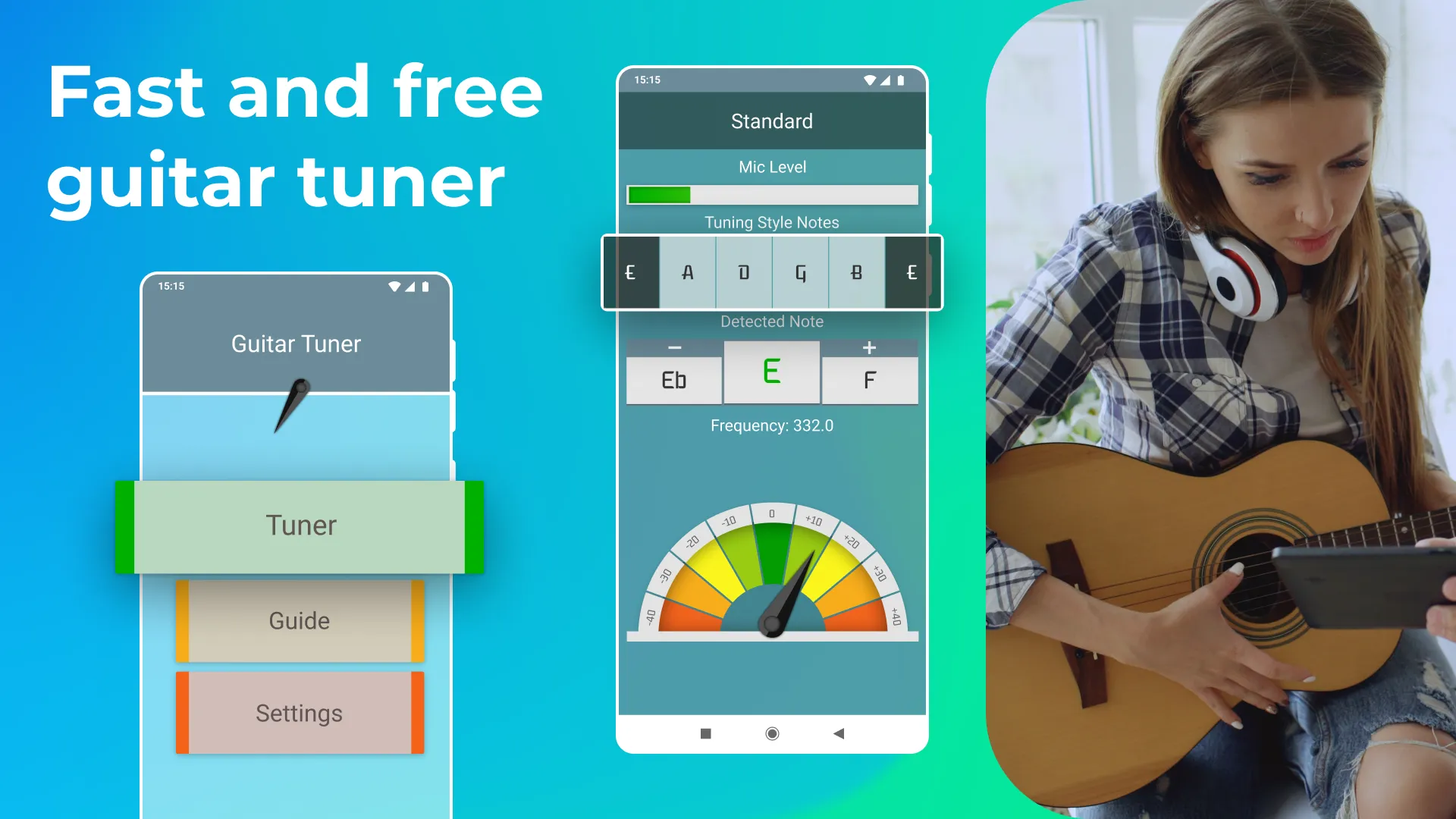 Guitar Tuner | Indus Appstore | Screenshot