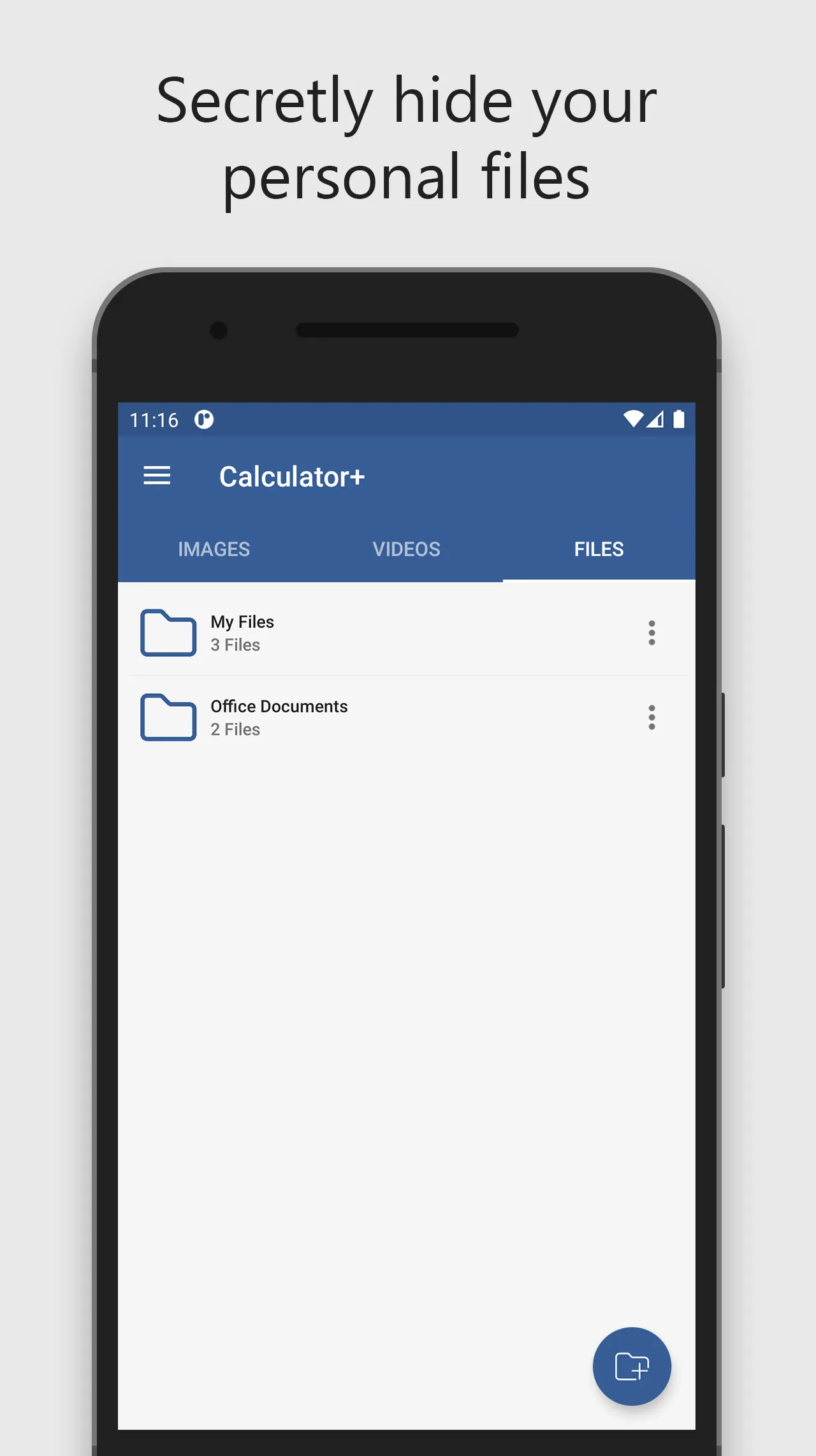 Calculator Vault - hide images | Indus Appstore | Screenshot