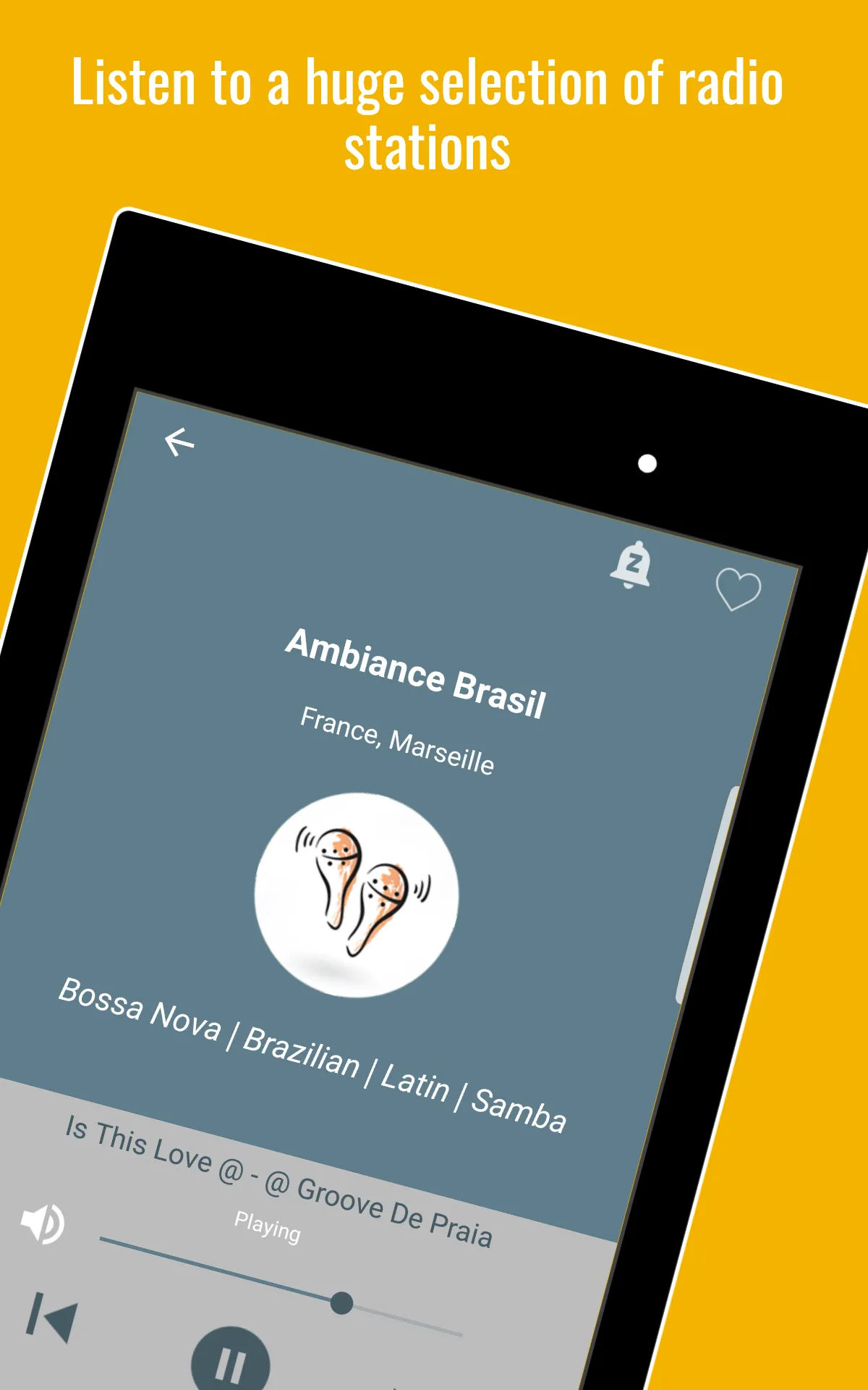 Samba Music Radio | Indus Appstore | Screenshot