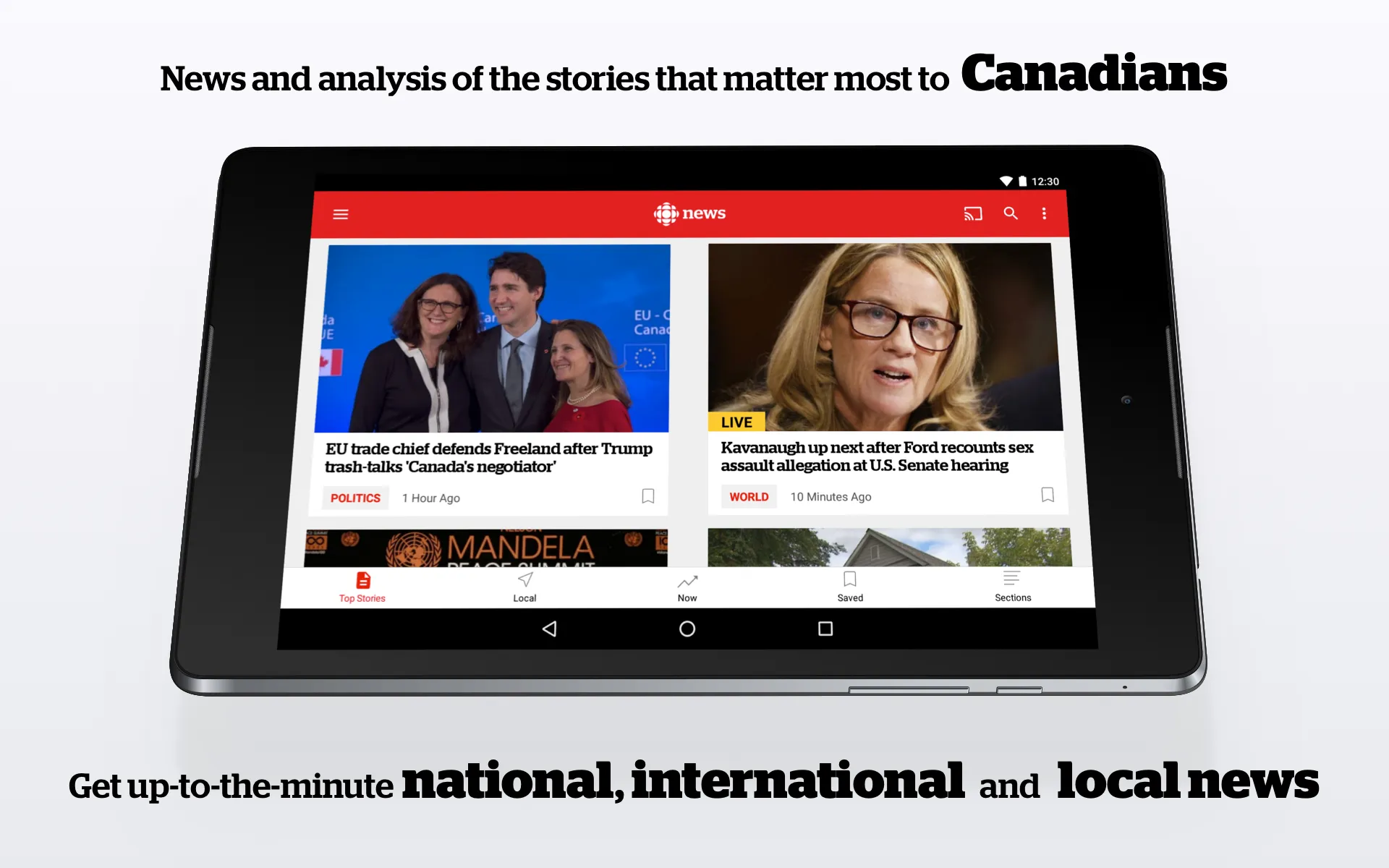 CBC News | Indus Appstore | Screenshot