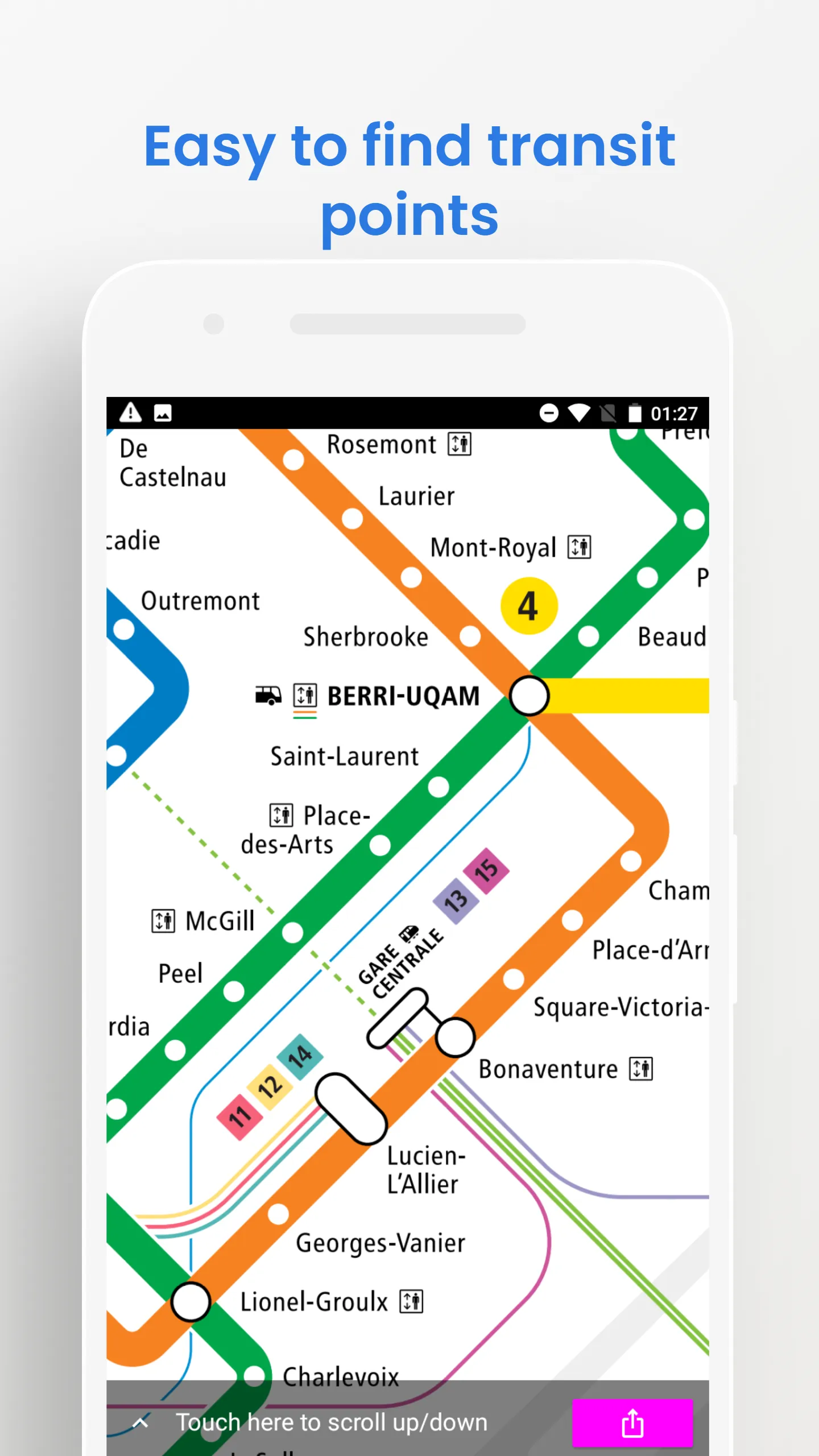 Montreal Metro Travel Guide | Indus Appstore | Screenshot