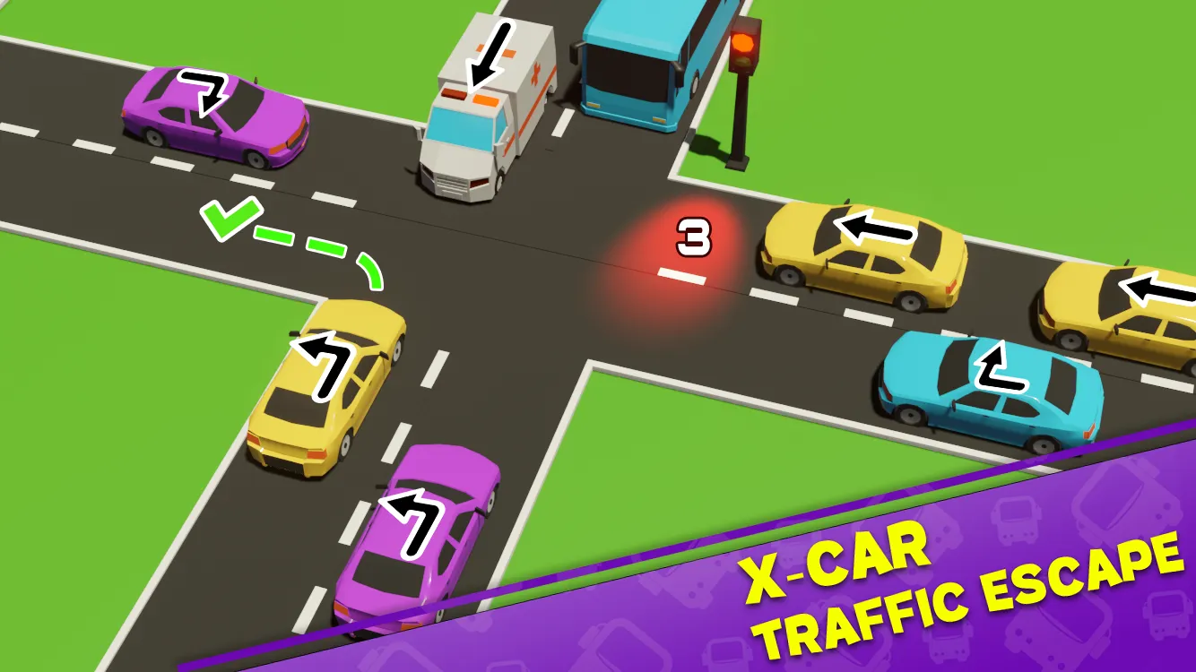 X-Car Traffic Escape | Indus Appstore | Screenshot