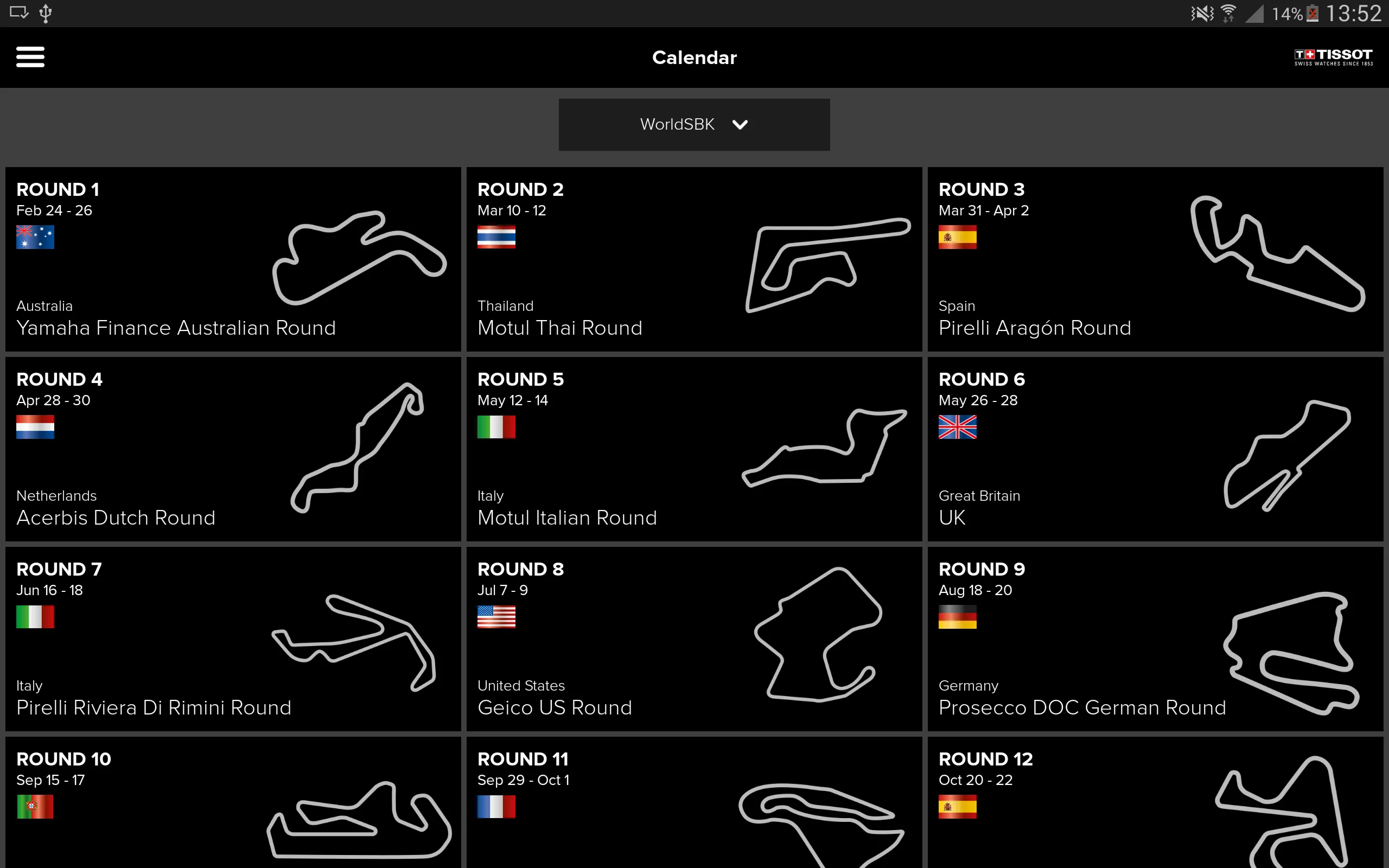 WorldSBK | Indus Appstore | Screenshot