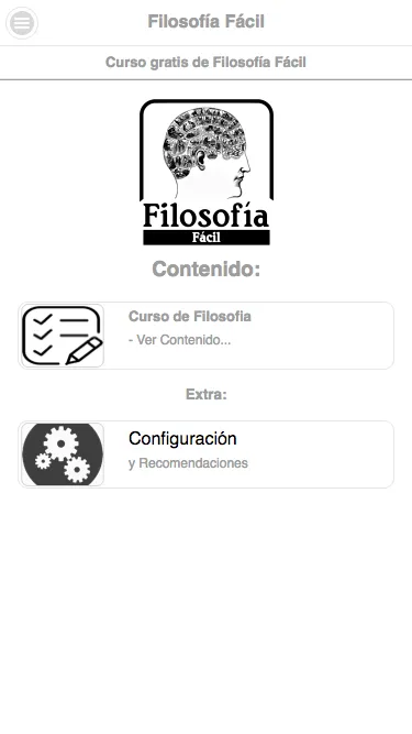 Filosofía Fácil | Indus Appstore | Screenshot