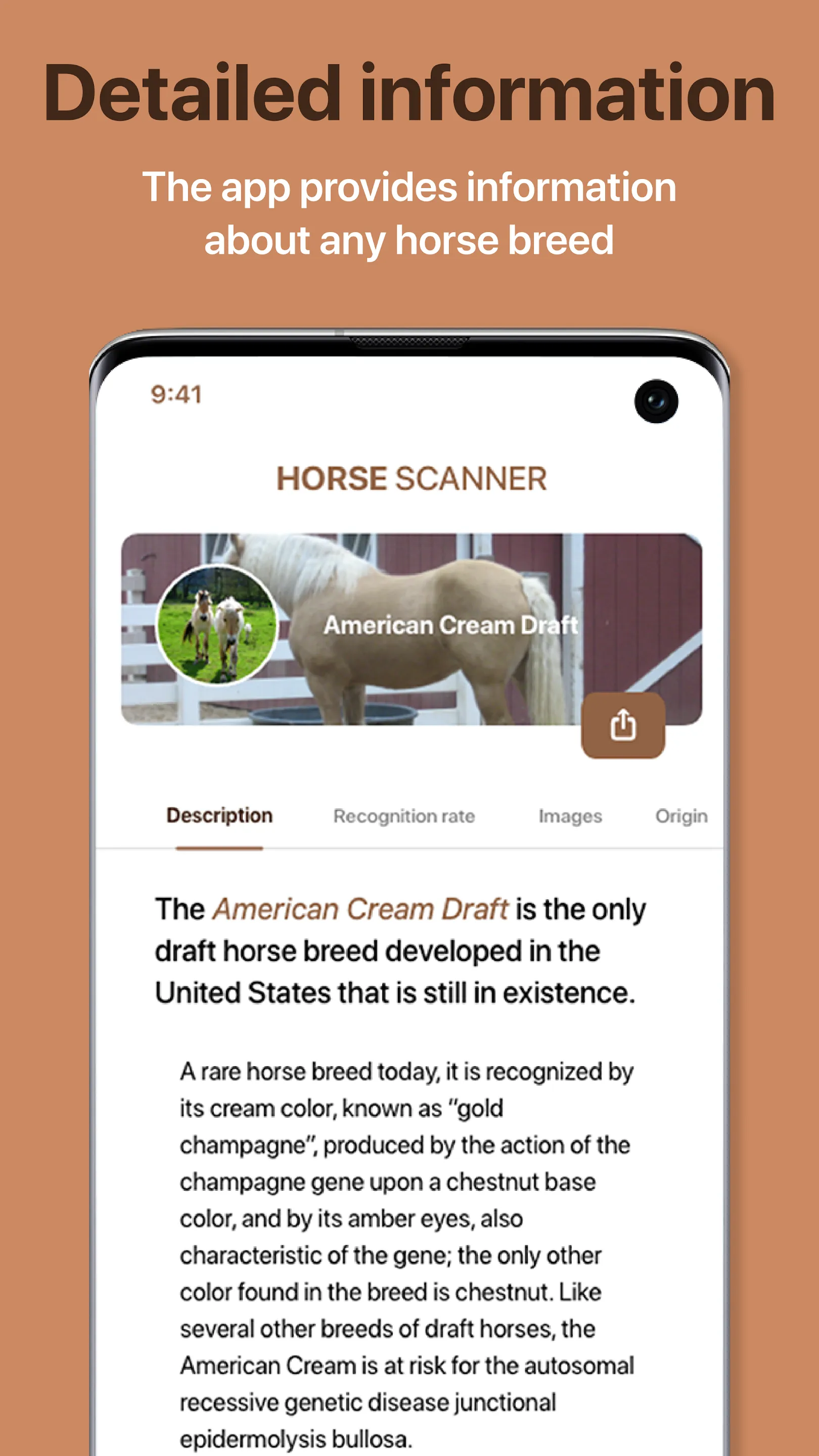 Horse Scanner | Indus Appstore | Screenshot