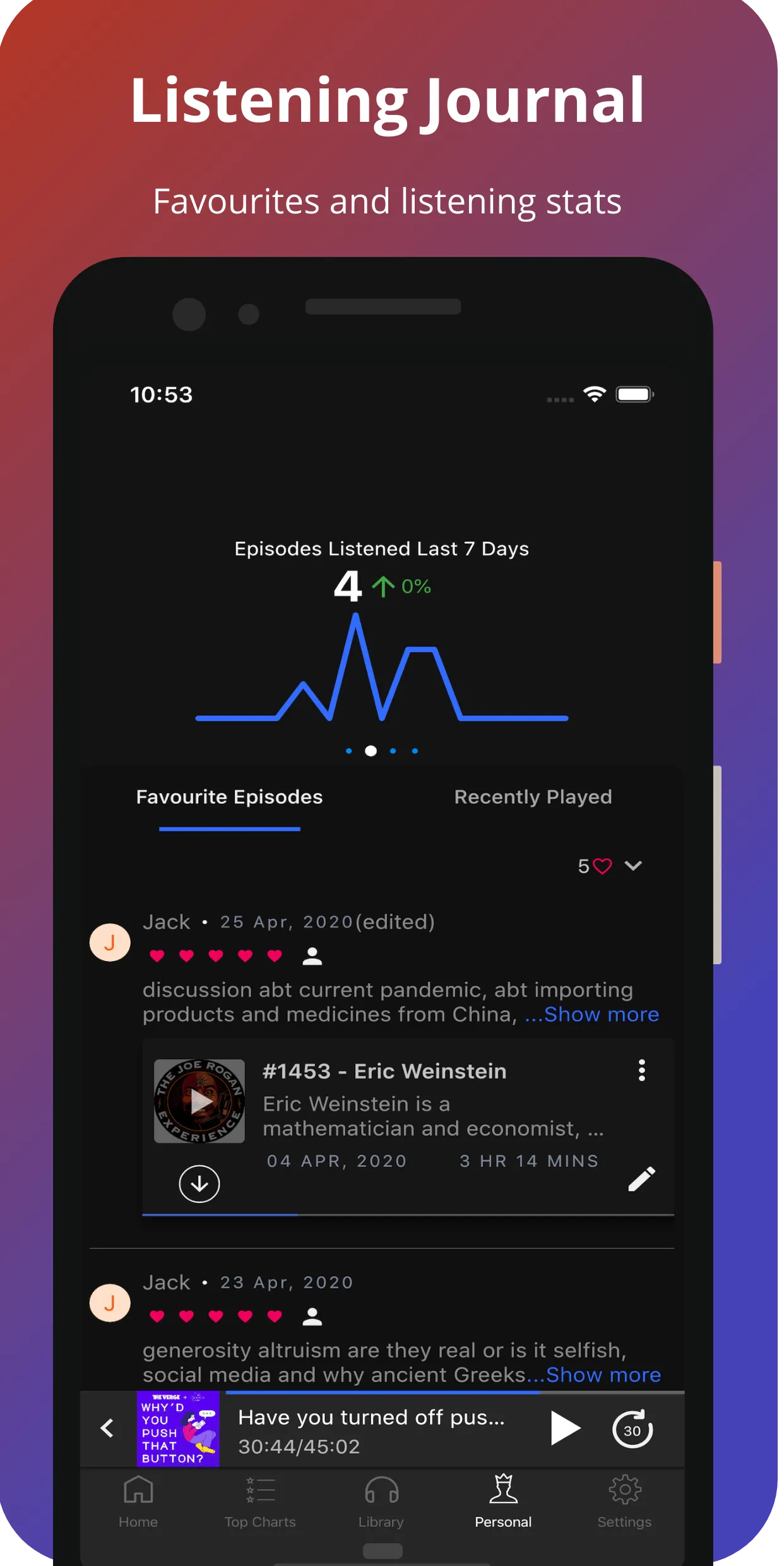 Podcast App: Podurama | Indus Appstore | Screenshot