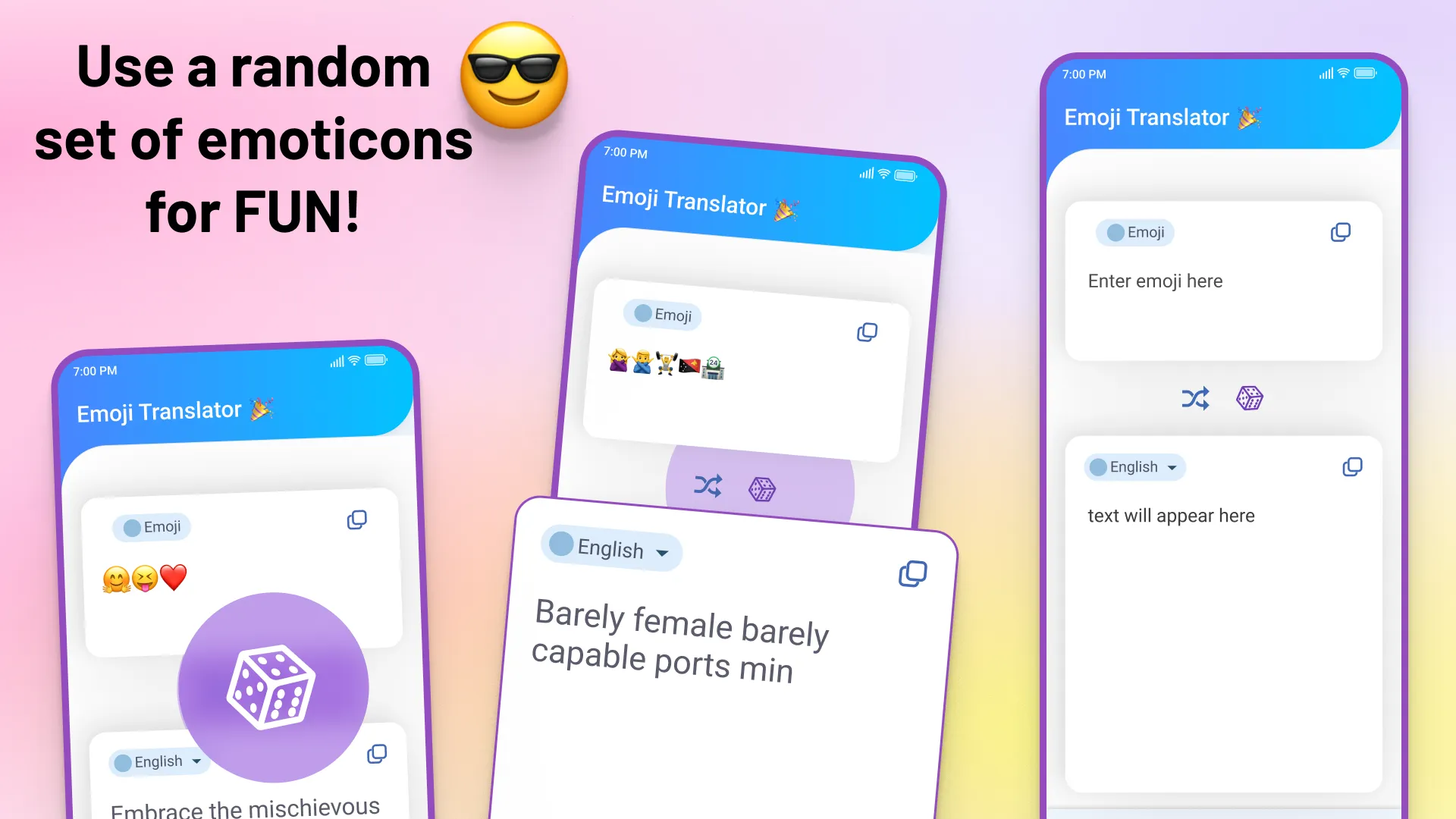 Emoji Translator: Text & Emoji | Indus Appstore | Screenshot