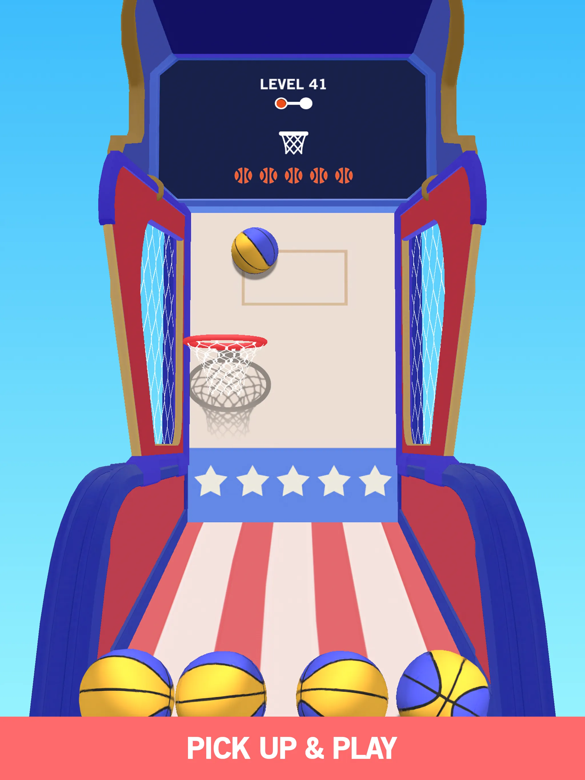 Basketball Roll - Shoot Hoops | Indus Appstore | Screenshot