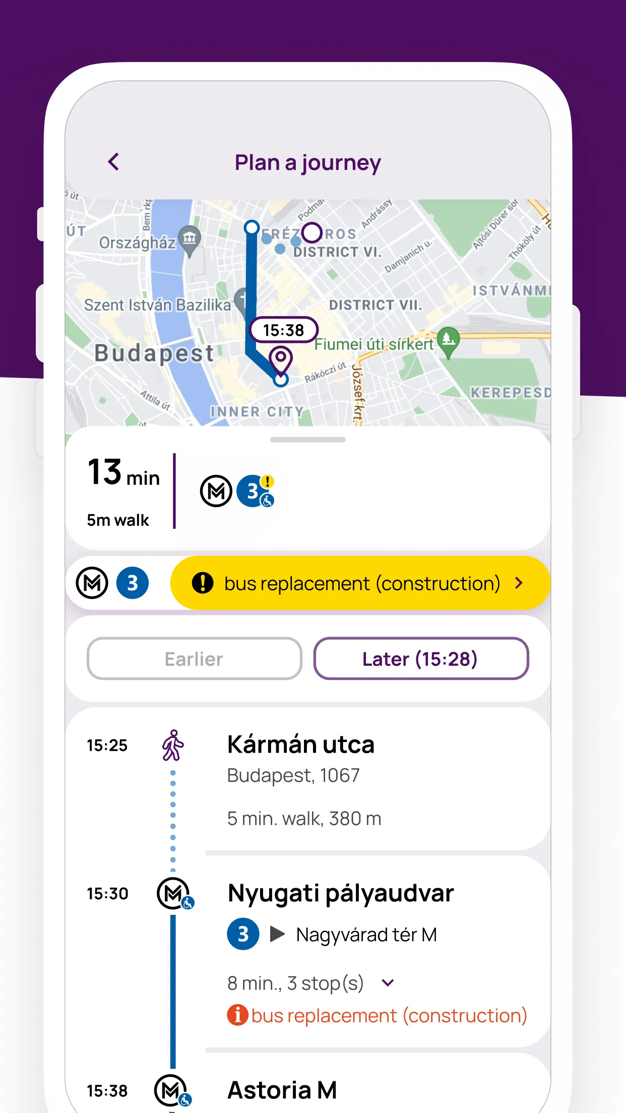 BudapestGO | Indus Appstore | Screenshot