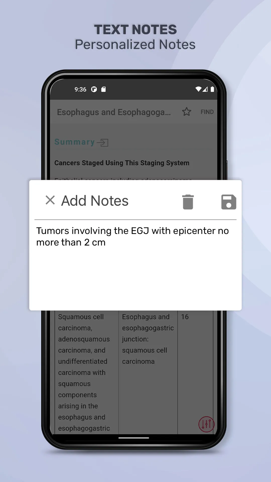 TNM Cancer Staging System | Indus Appstore | Screenshot