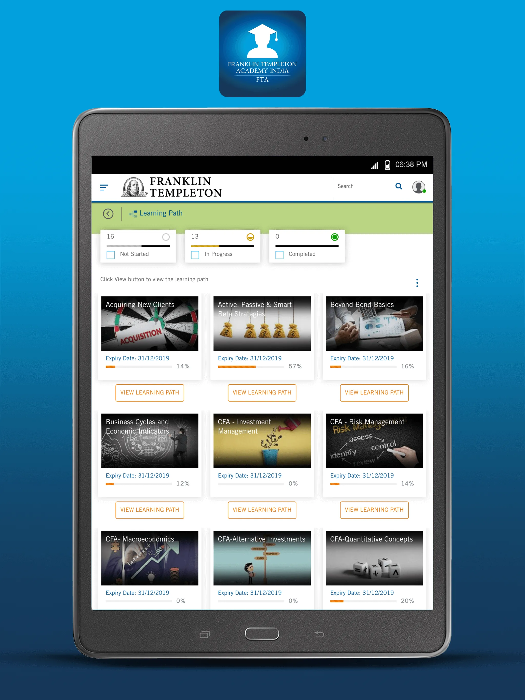 Franklin Templeton Academy, In | Indus Appstore | Screenshot