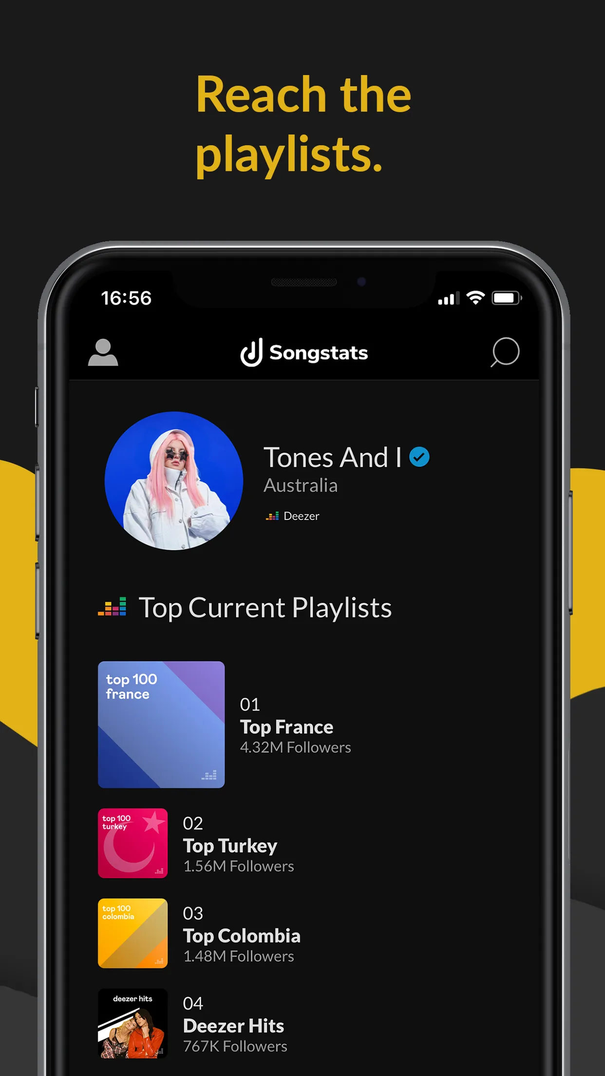 Songstats: Music Analytics | Indus Appstore | Screenshot