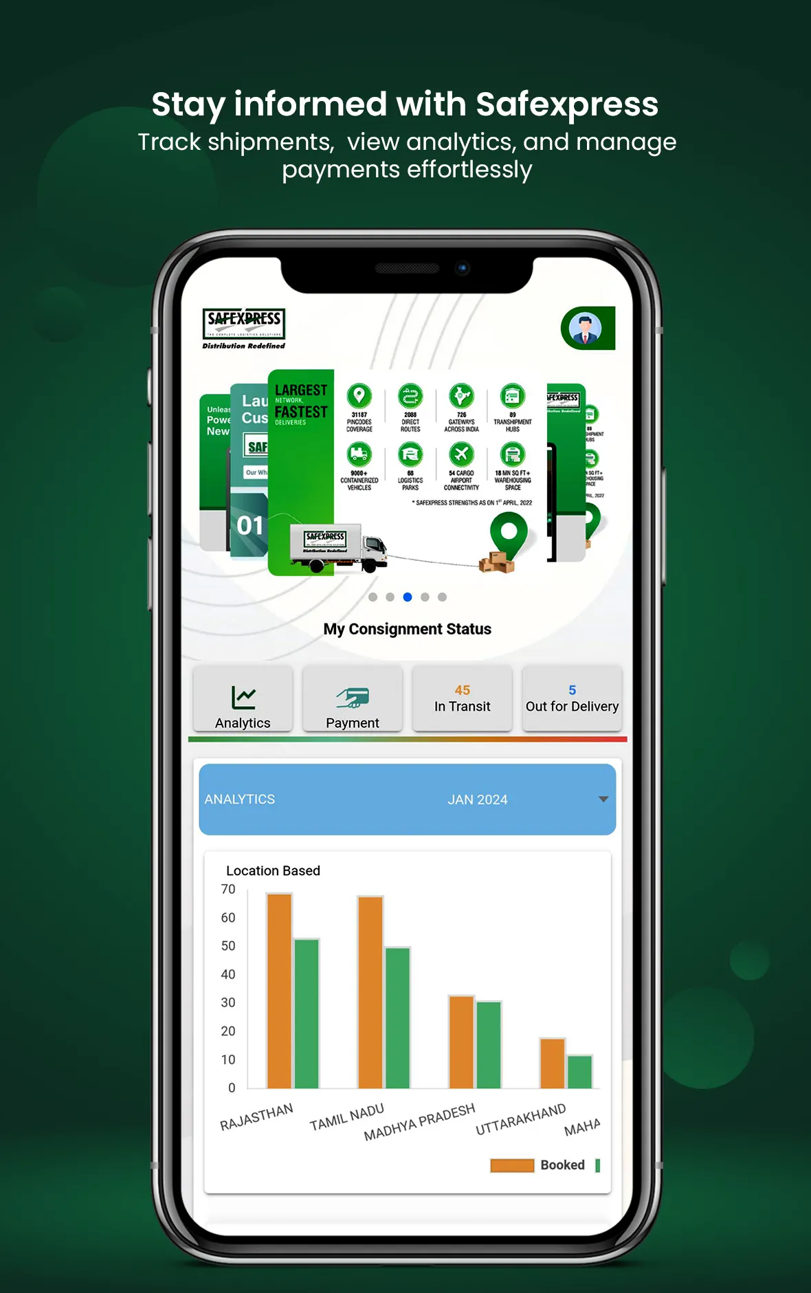 Safexpress Consignee APP | Indus Appstore | Screenshot