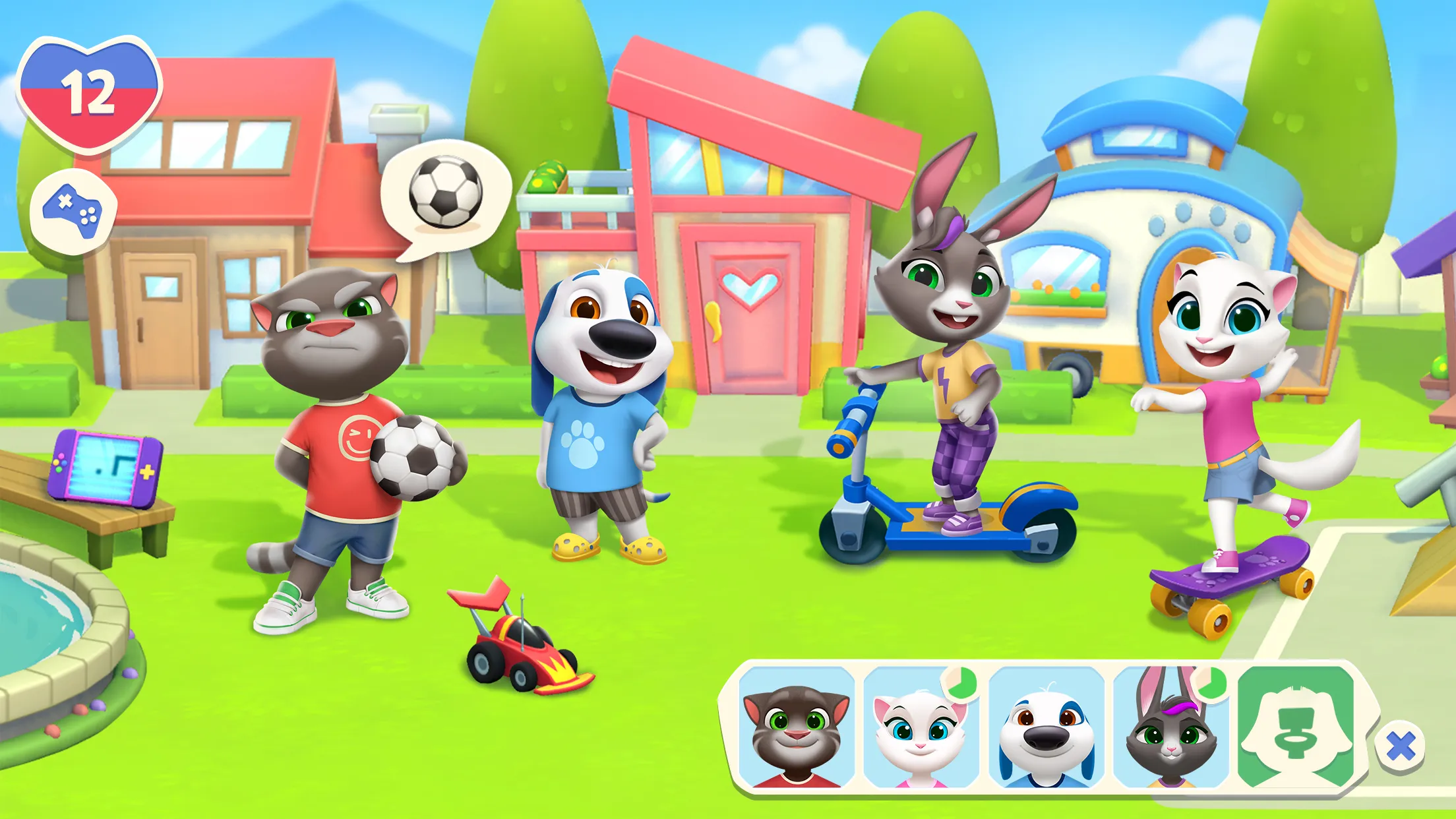My Talking Tom Friends 2 | Indus Appstore | Screenshot
