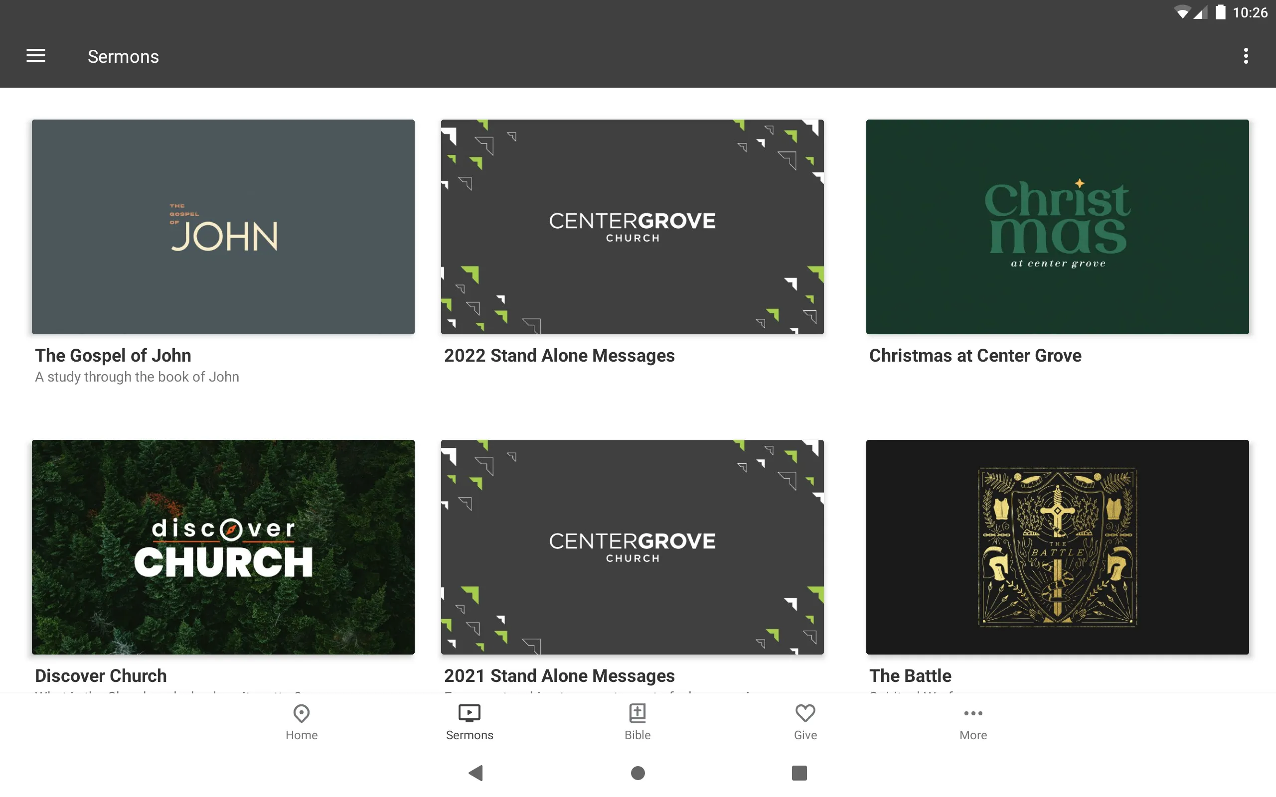 Center Grove Church | Indus Appstore | Screenshot