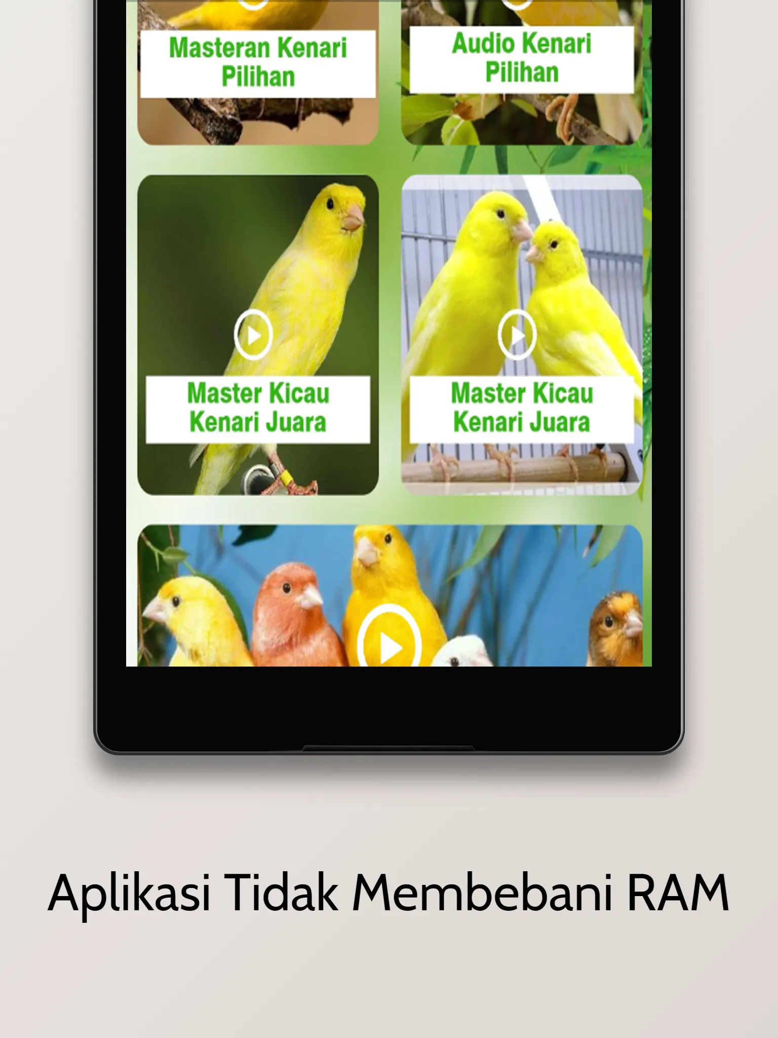 Masteran Kenari Gacor Juara | Indus Appstore | Screenshot