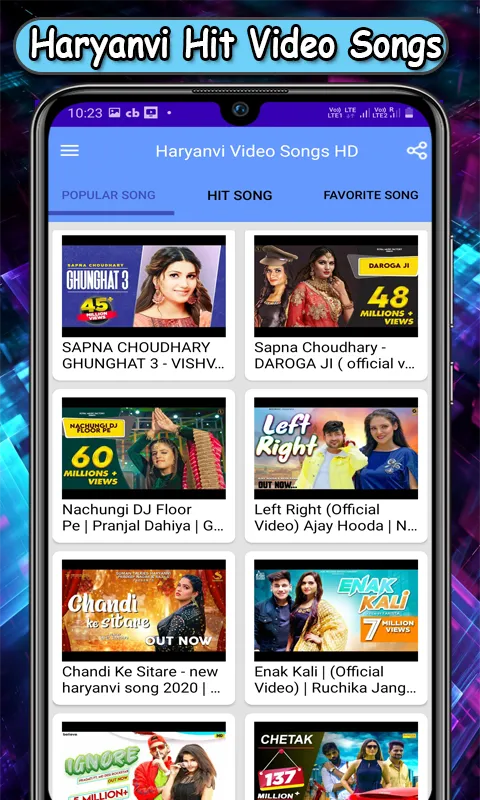 Haryanvi Video Songs HD | Indus Appstore | Screenshot