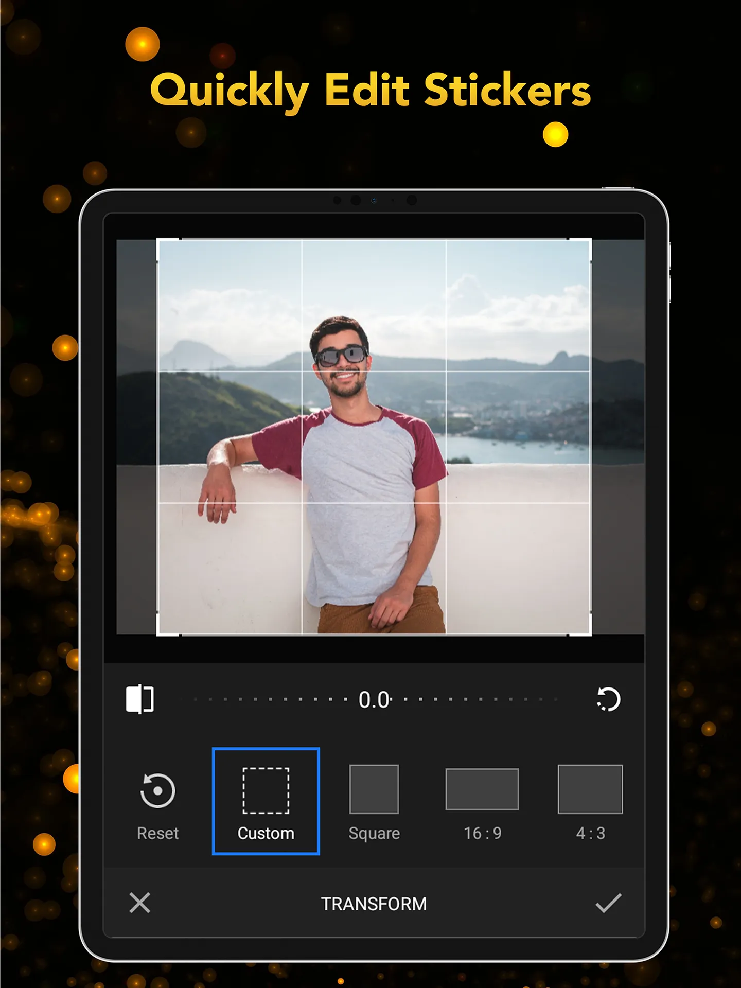 Thug Life Sticker Pic Editor | Indus Appstore | Screenshot