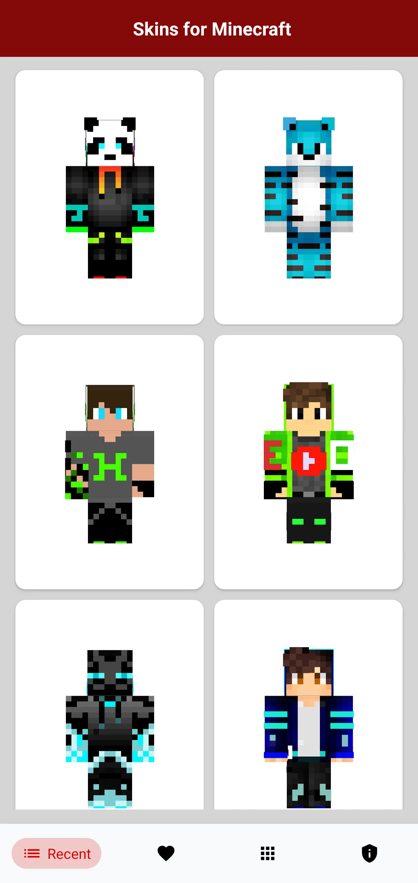 Youtubers Skins for Minecraft | Indus Appstore | Screenshot