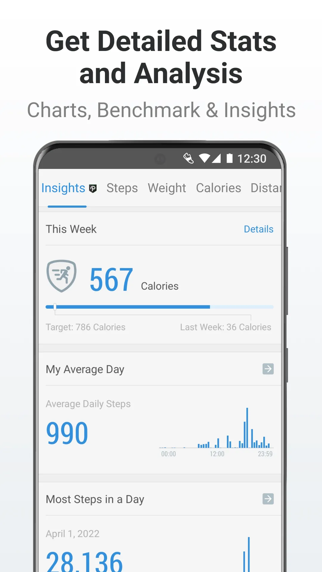 Pacer Pedometer & Step Counter | Indus Appstore | Screenshot