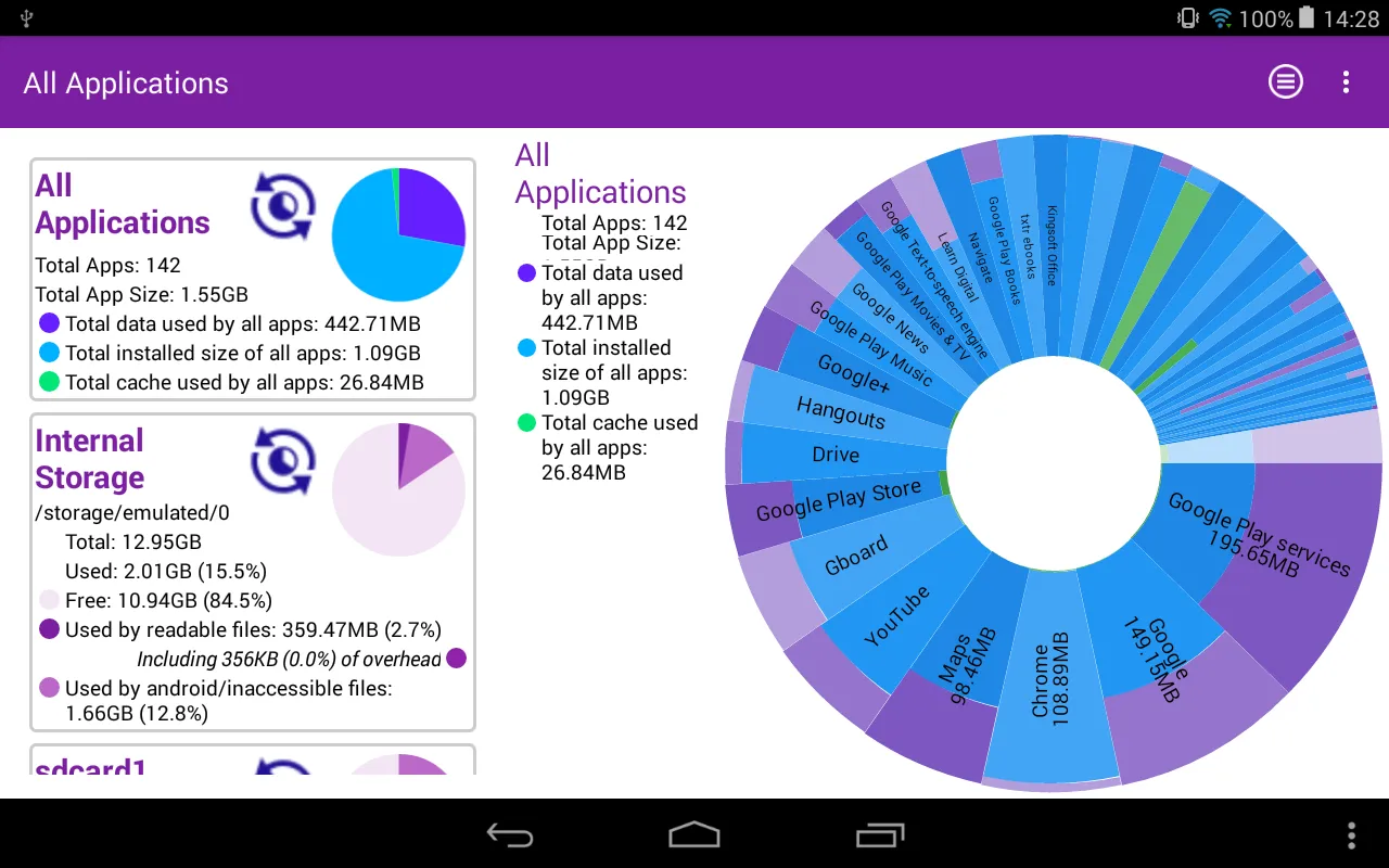 Storage Analyzer | Indus Appstore | Screenshot