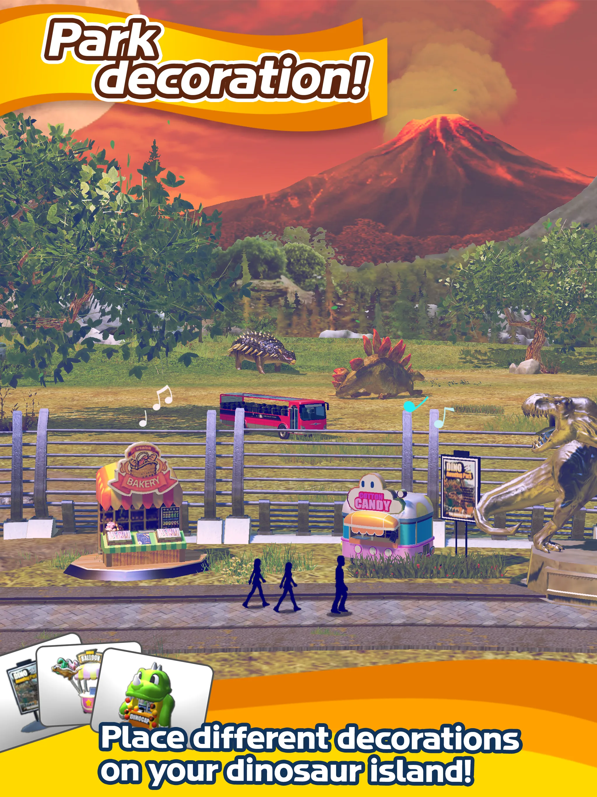 Dino Tycoon: Raising Dinosaurs | Indus Appstore | Screenshot