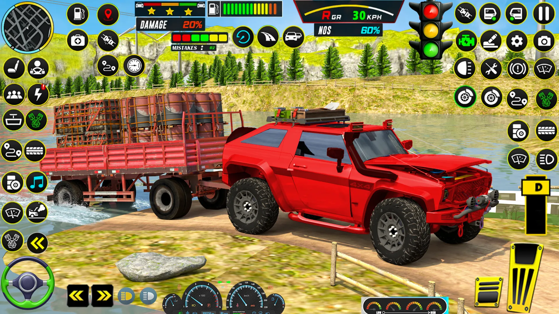 Offroad Jeep Car Driving Game | Indus Appstore | Screenshot