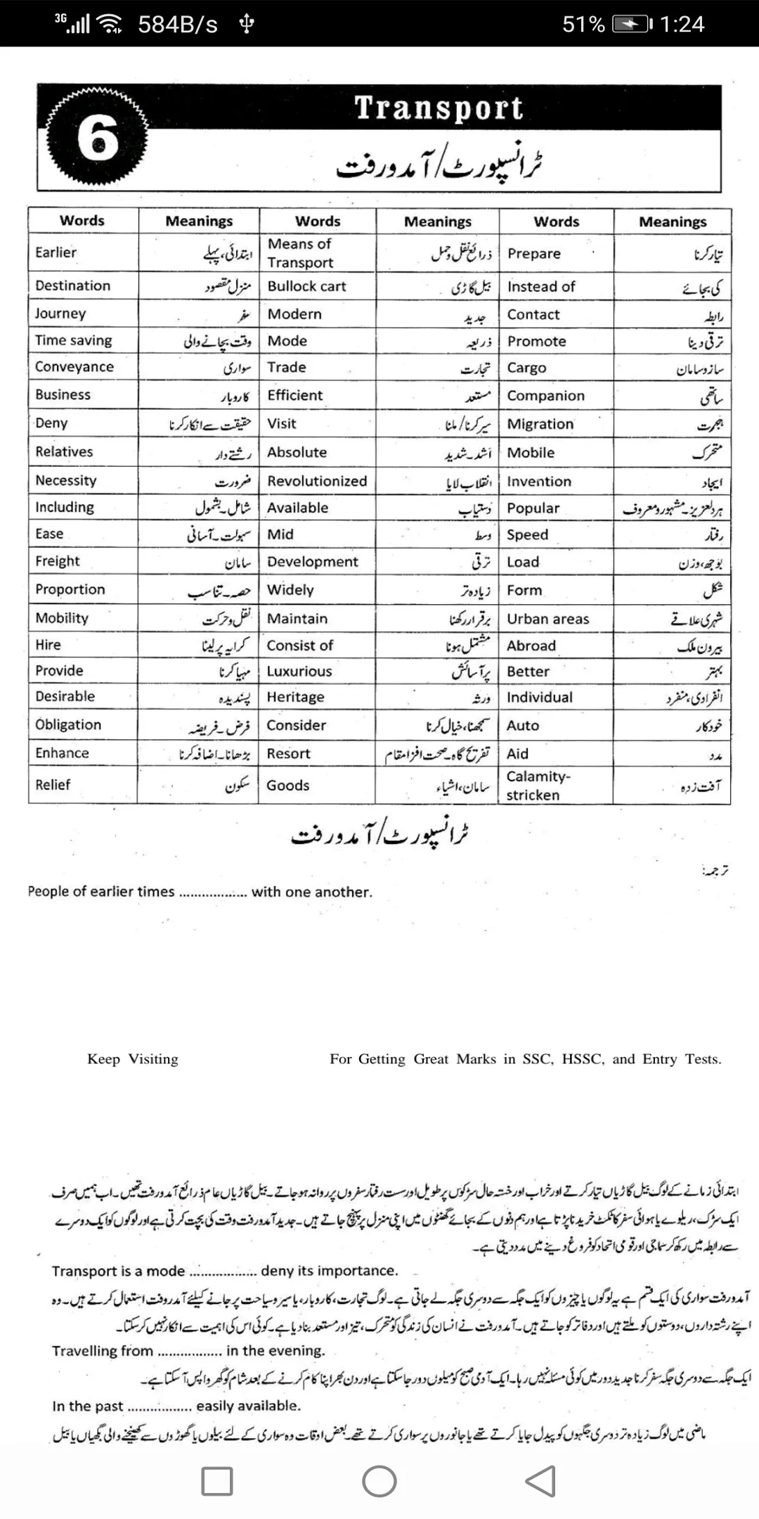 10th class English notes | Indus Appstore | Screenshot