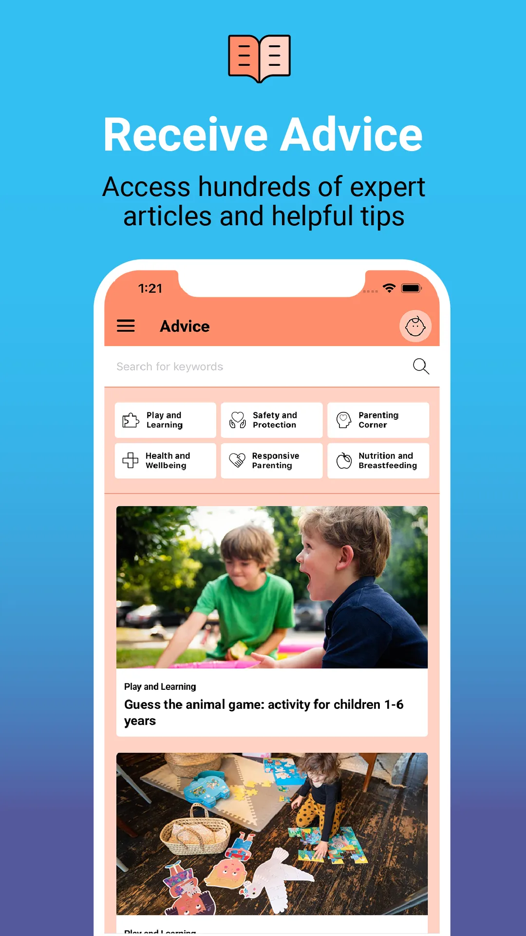 Bebbo parenting app | Indus Appstore | Screenshot